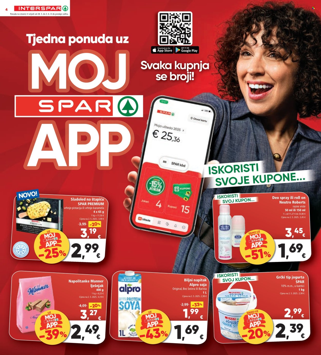 INTERSPAR katalog - 28.05.2025. - 03.06.2025. Stranica 4