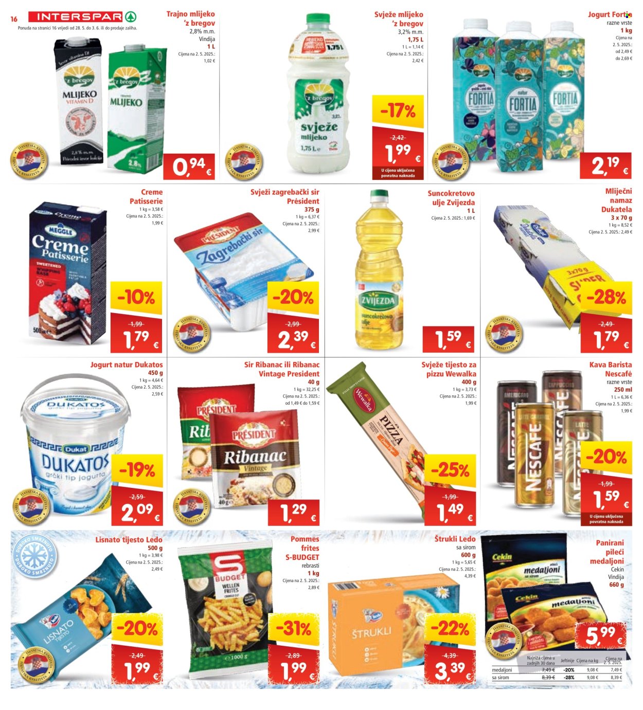 INTERSPAR katalog - 28.05.2025. - 03.06.2025. Stranica 16