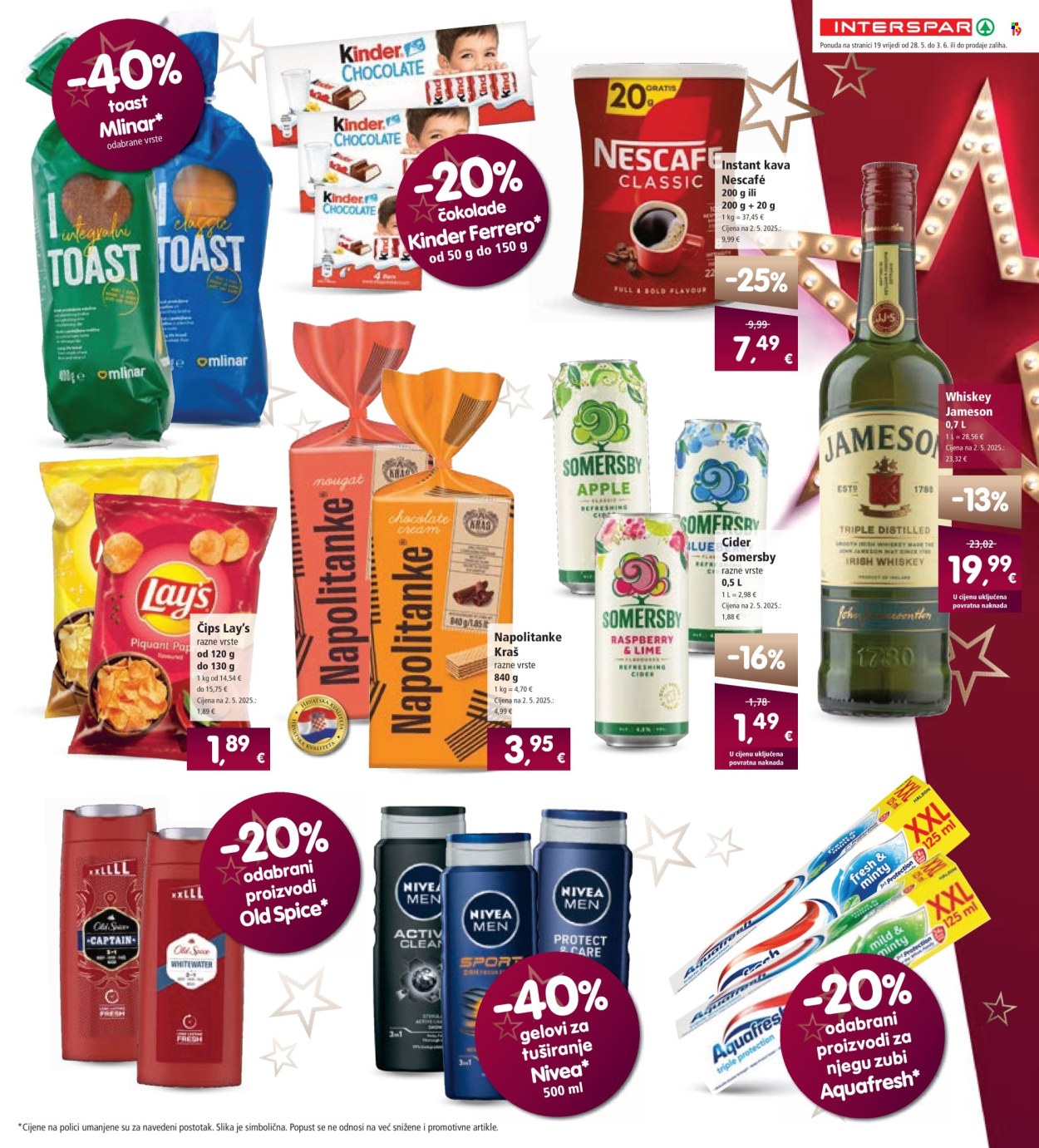 INTERSPAR katalog - 28.05.2025. - 03.06.2025. Stranica 19