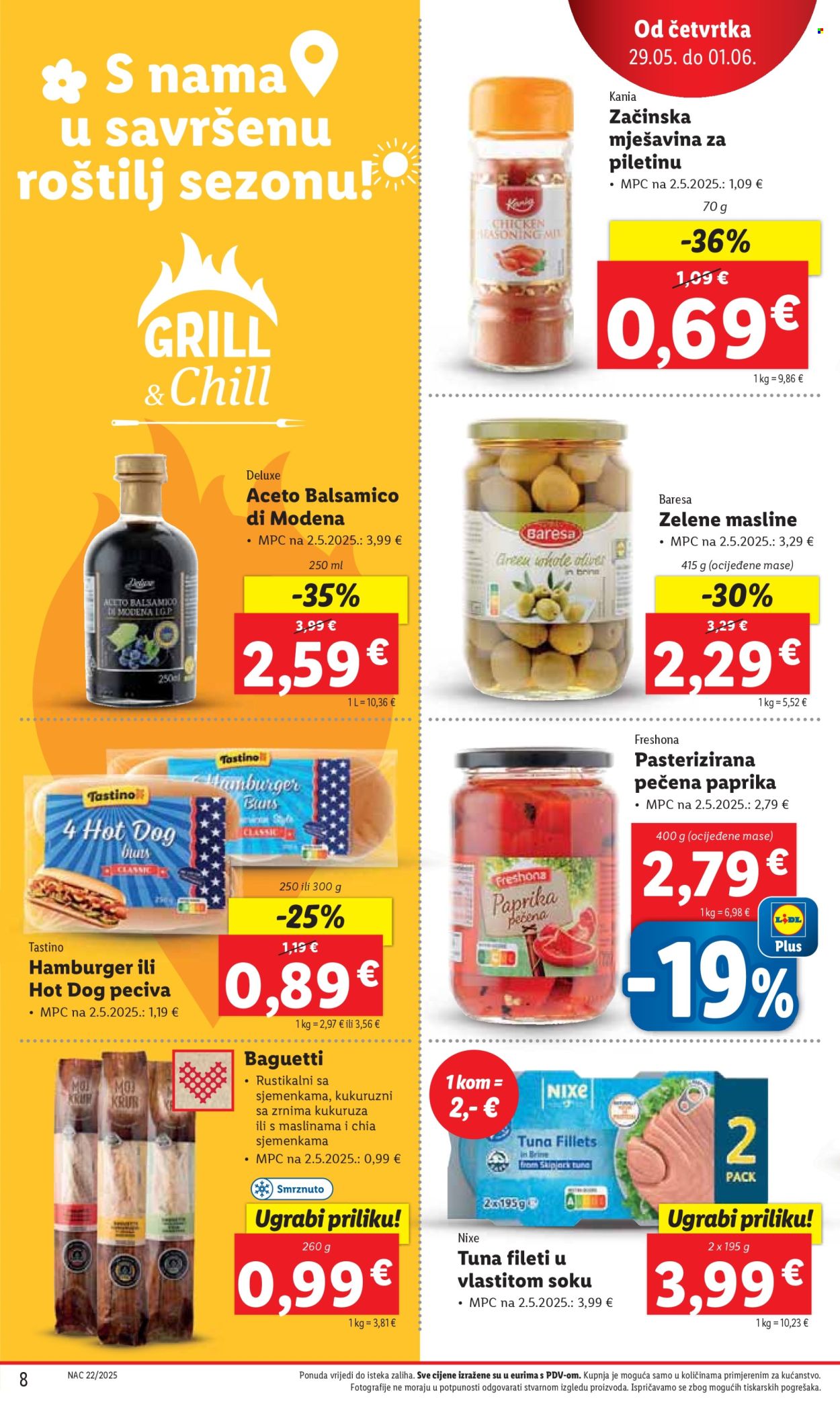 Lidl katalog - 29.05.2025. - 01.06.2025. Stranica 8