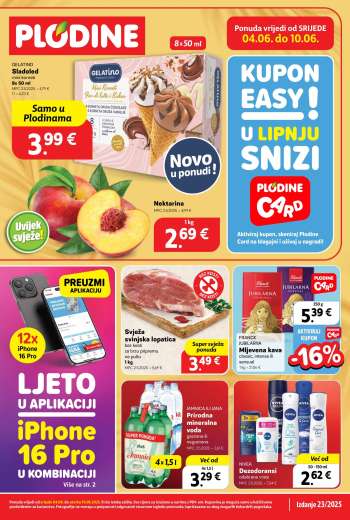 Plodine katalog - 04.06.2025. - 10.06.2025.