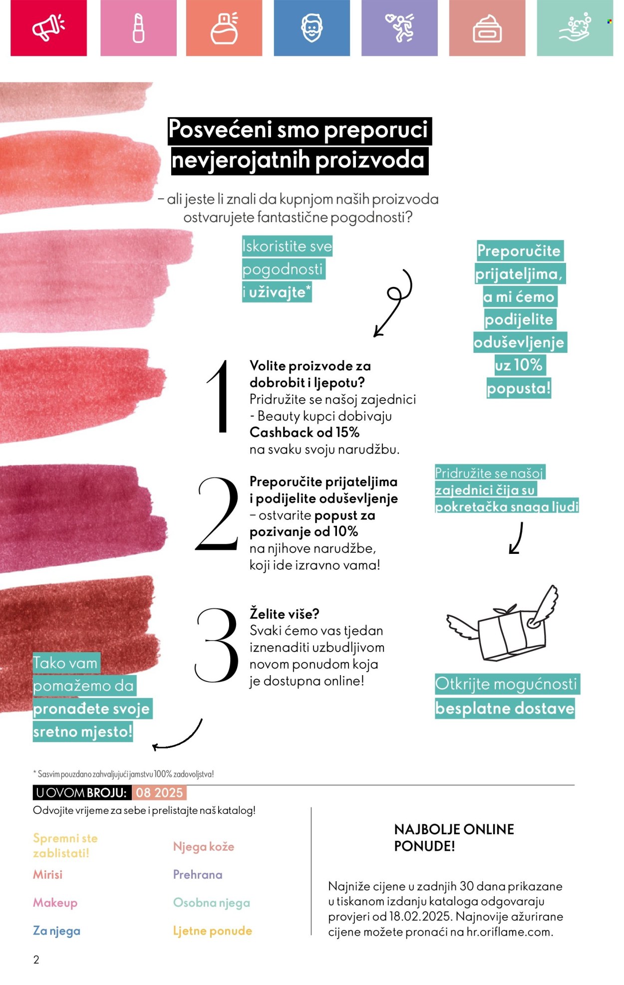 Oriflame katalog - 01.06.2025. - 21.06.2025. Stranica 2