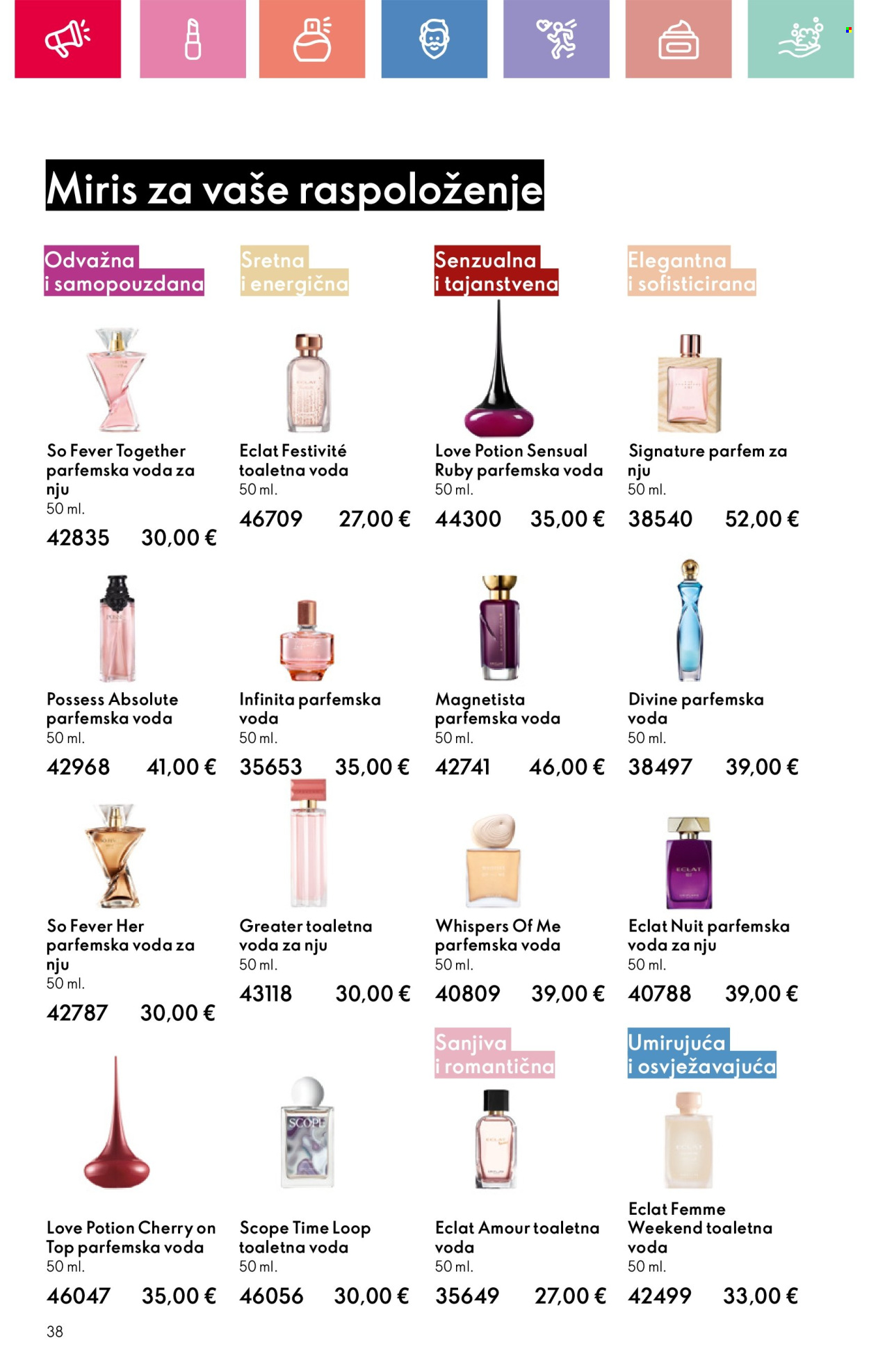 Oriflame katalog - 01.06.2025. - 21.06.2025. Stranica 38