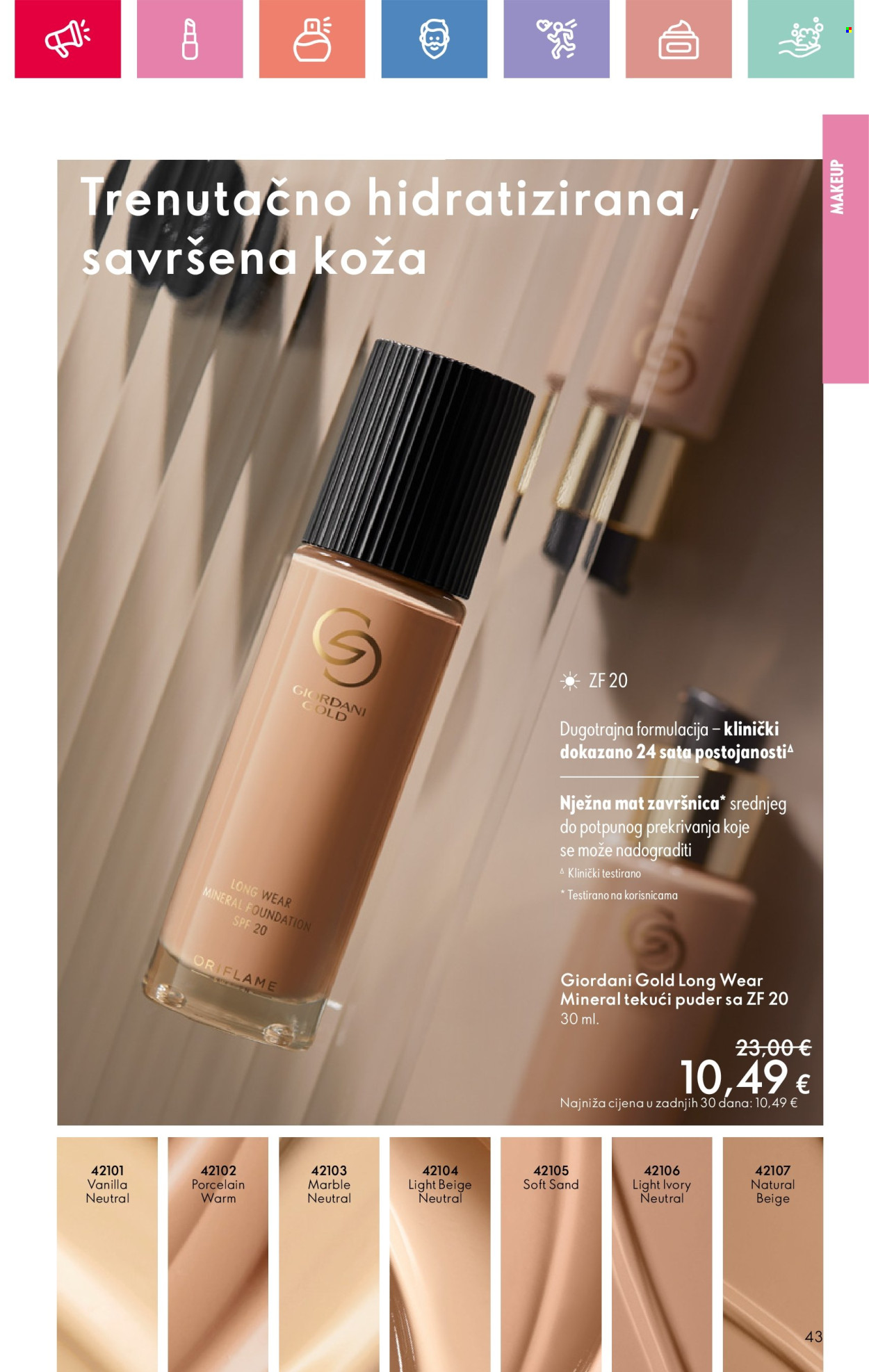 Oriflame katalog - 01.06.2025. - 21.06.2025. Stranica 43