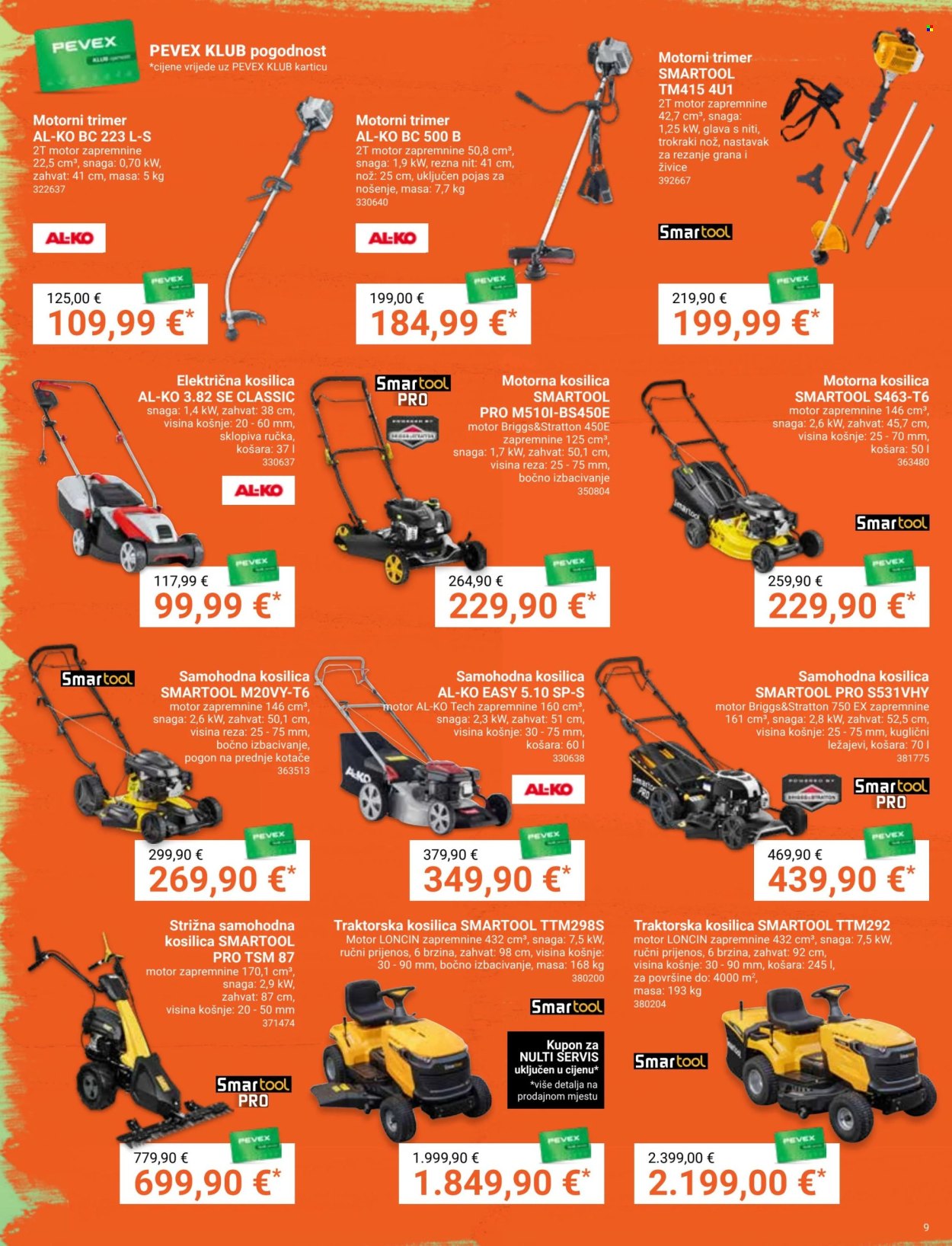 Pevex katalog - 29.05.2025. - 23.06.2025. Stranica 9