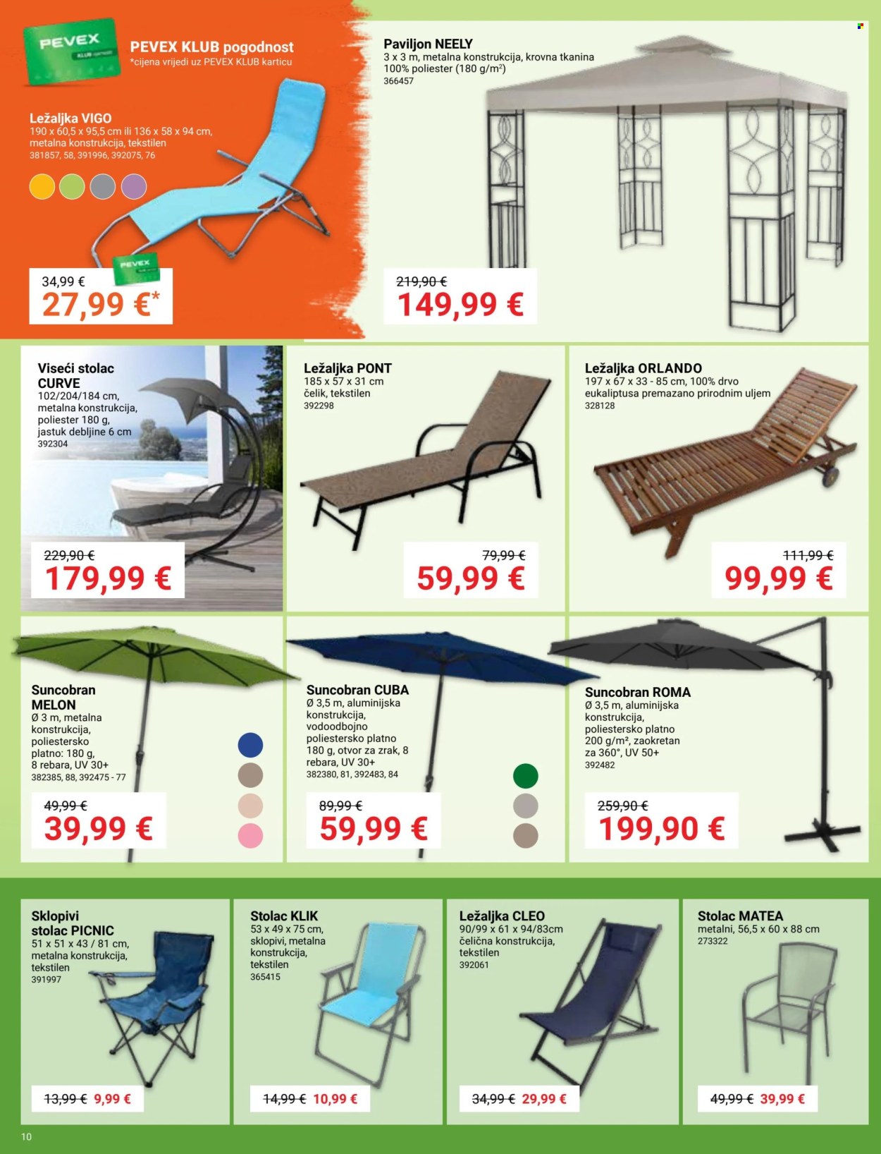 Pevex katalog - 29.05.2025. - 23.06.2025. Stranica 10