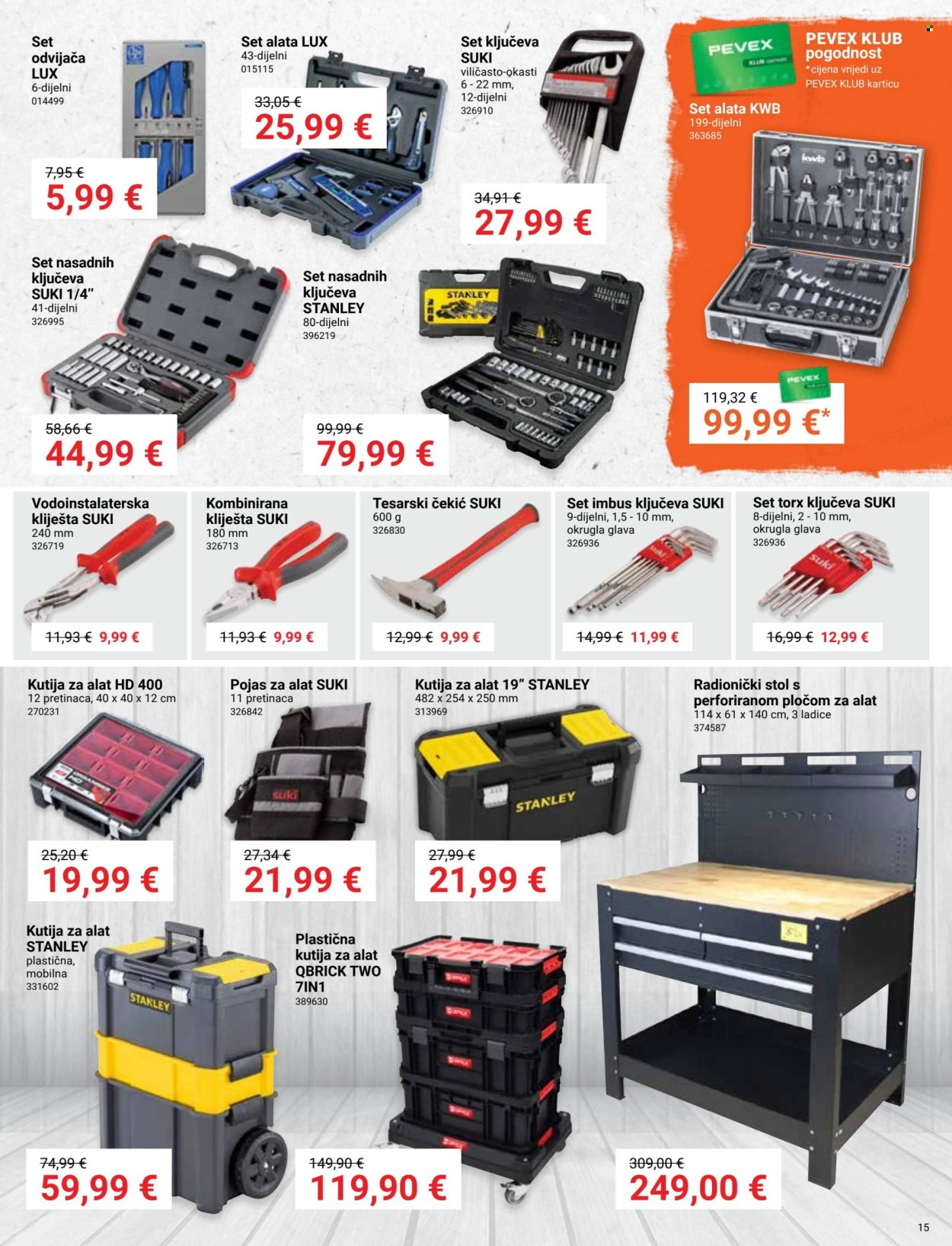 Pevex katalog - 29.05.2025. - 23.06.2025. Stranica 15