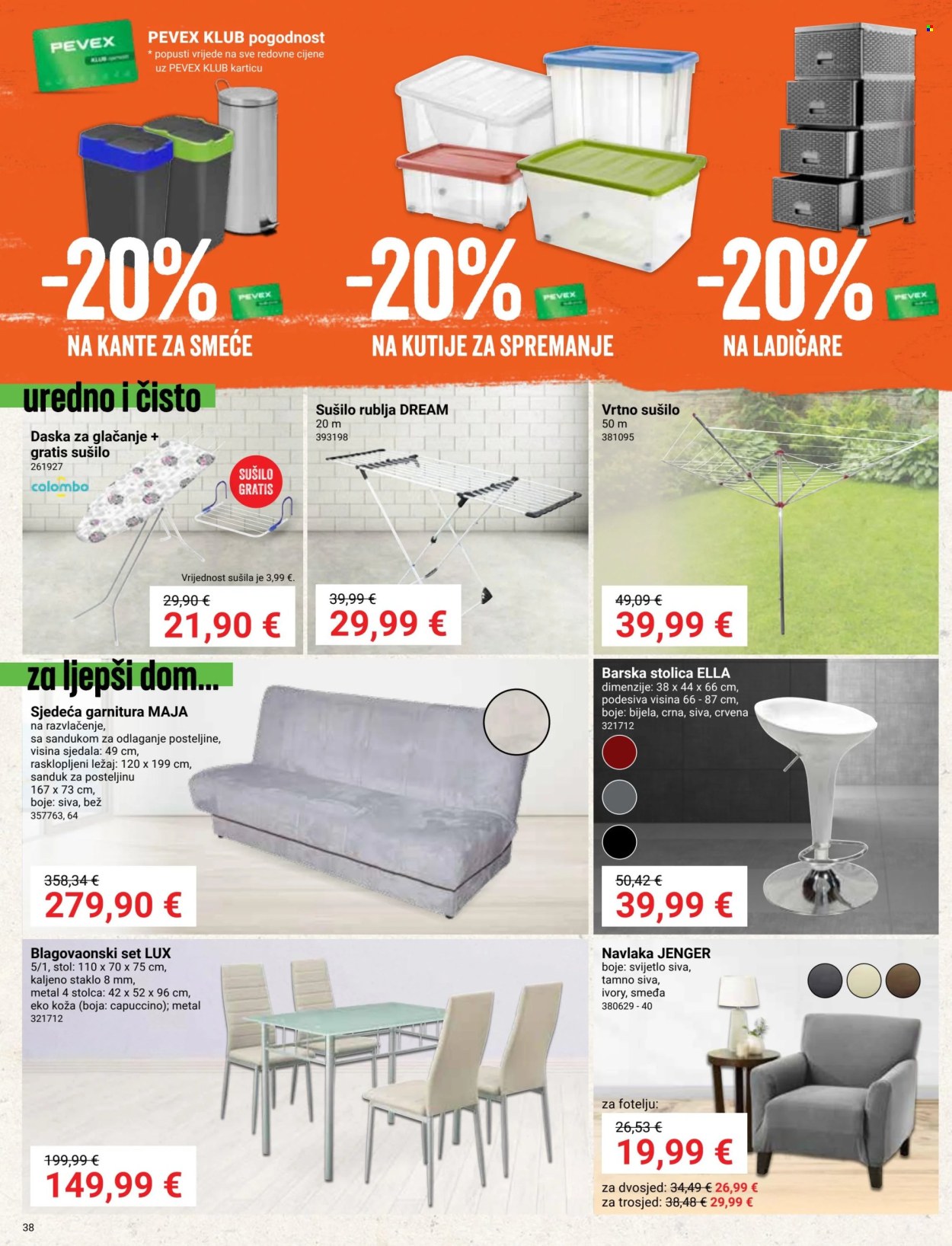 Pevex katalog - 29.05.2025. - 23.06.2025. Stranica 38