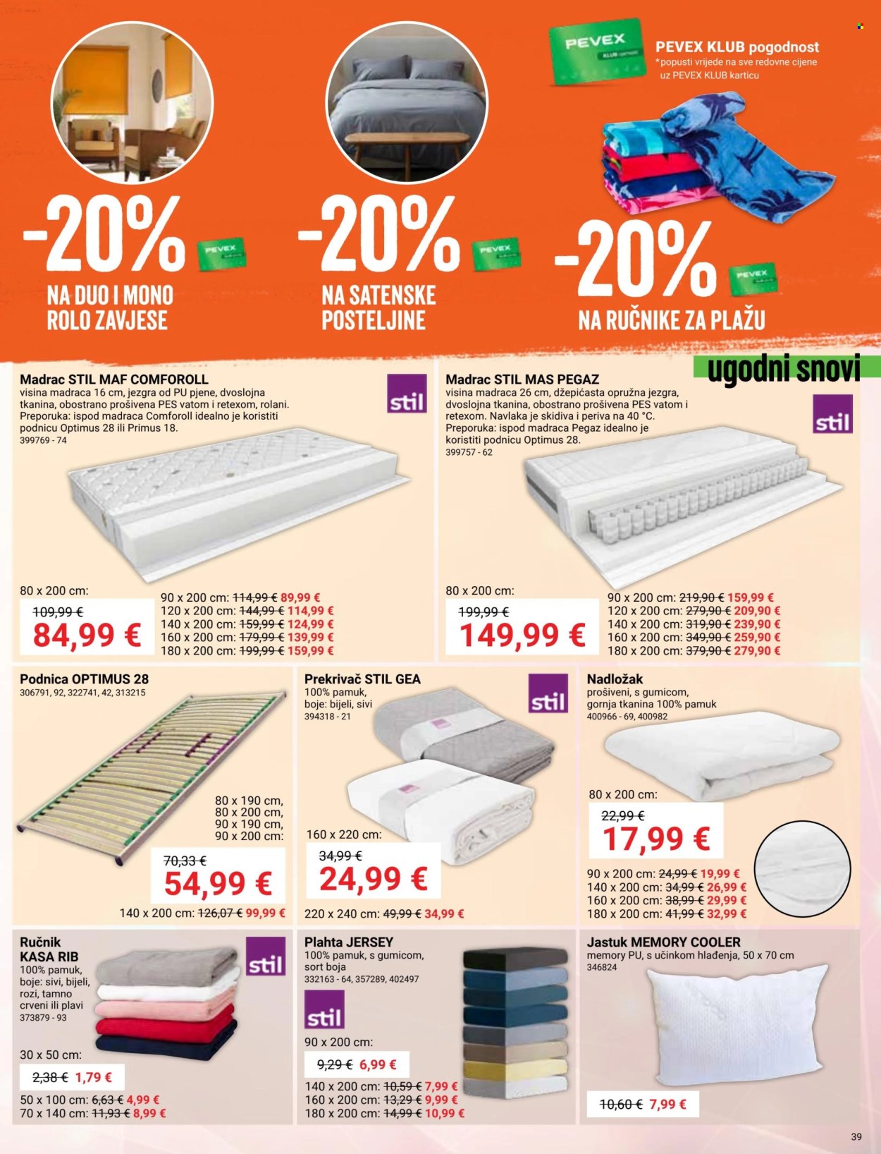Pevex katalog - 29.05.2025. - 23.06.2025. Stranica 39