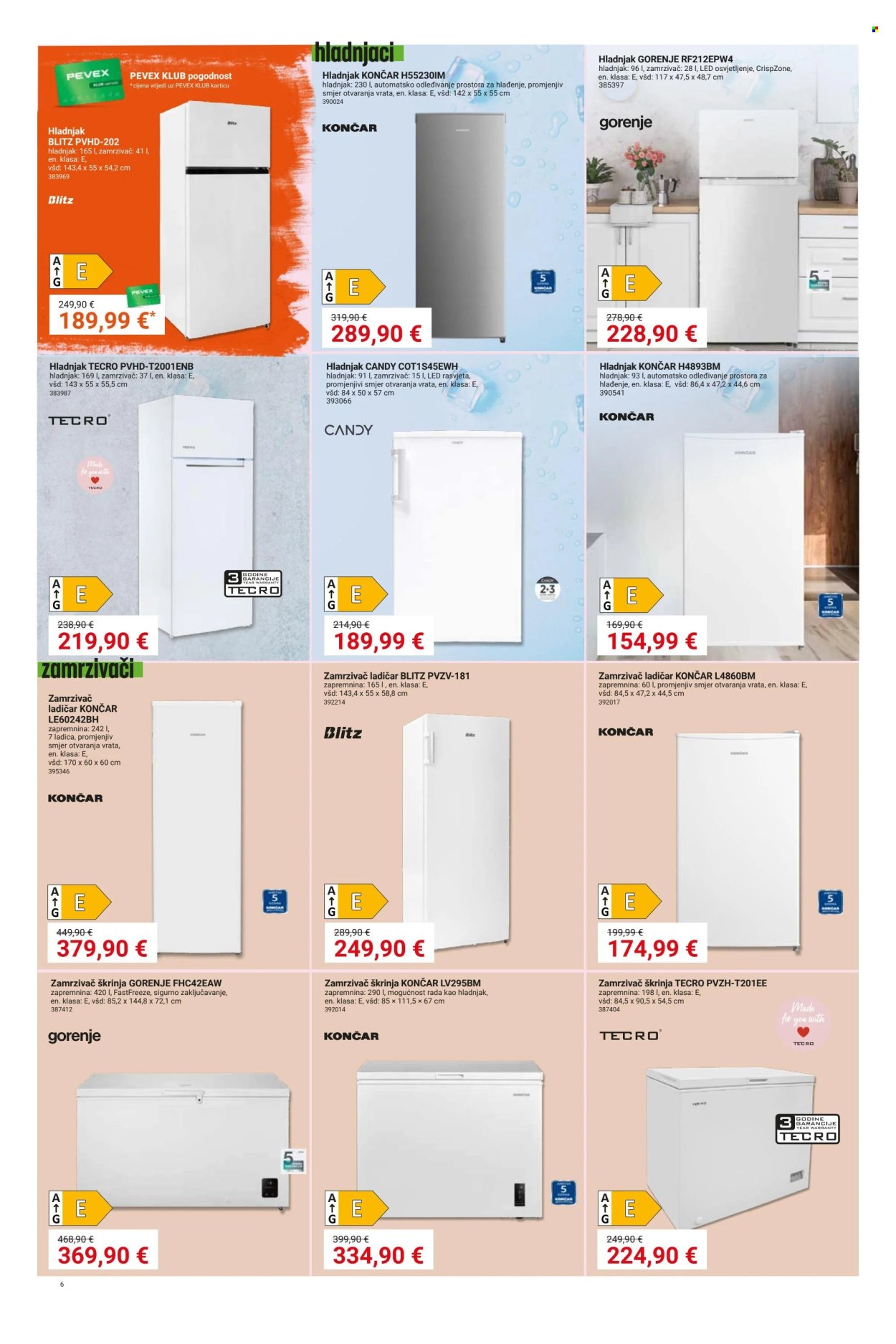 Pevex katalog - 29.05.2025. - 23.06.2025. Stranica 6
