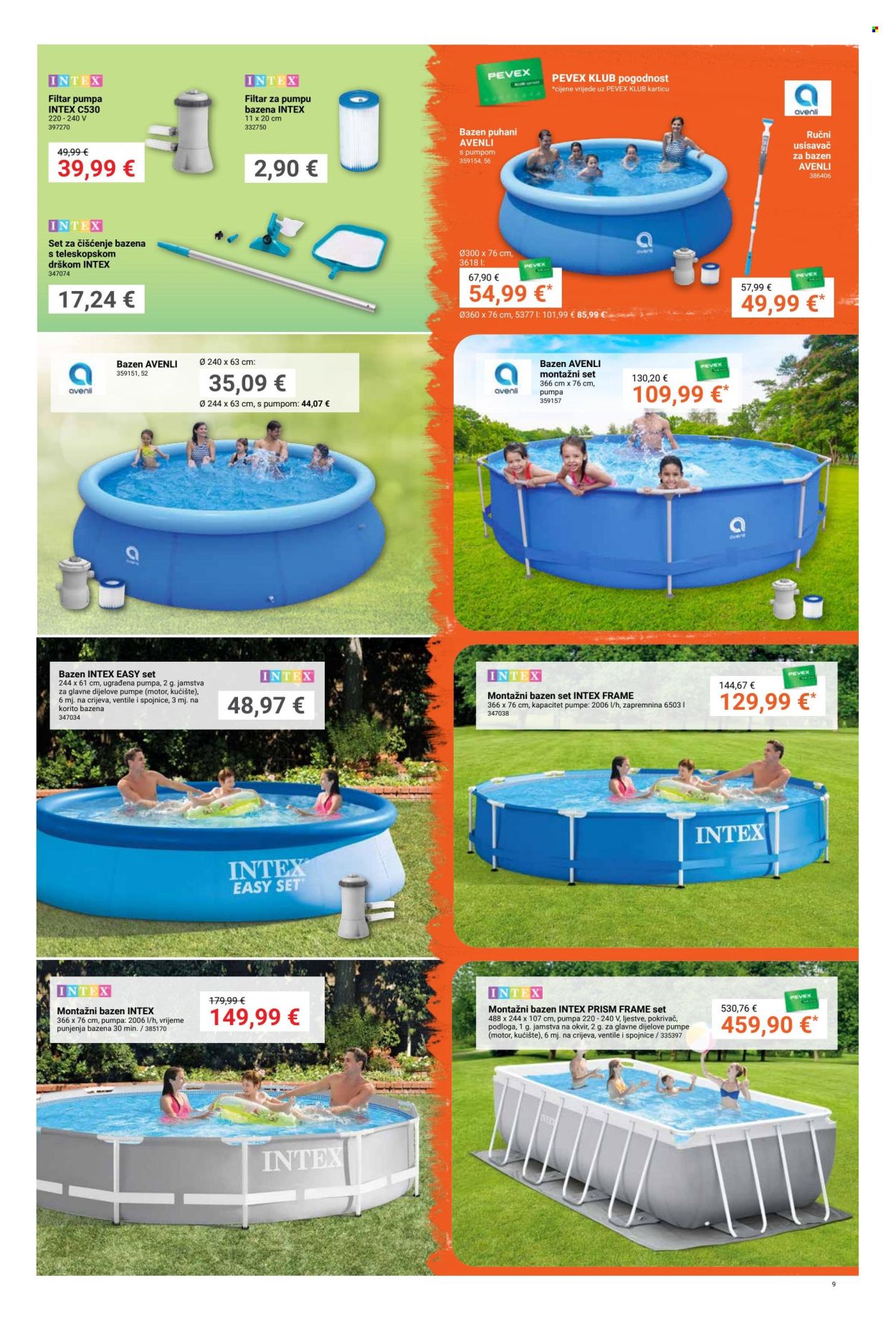 Pevex katalog - 29.05.2025. - 23.06.2025. Stranica 9