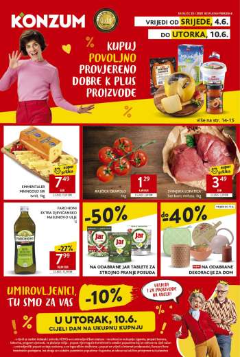 Konzum katalog - 04.06.2025. - 10.06.2025.