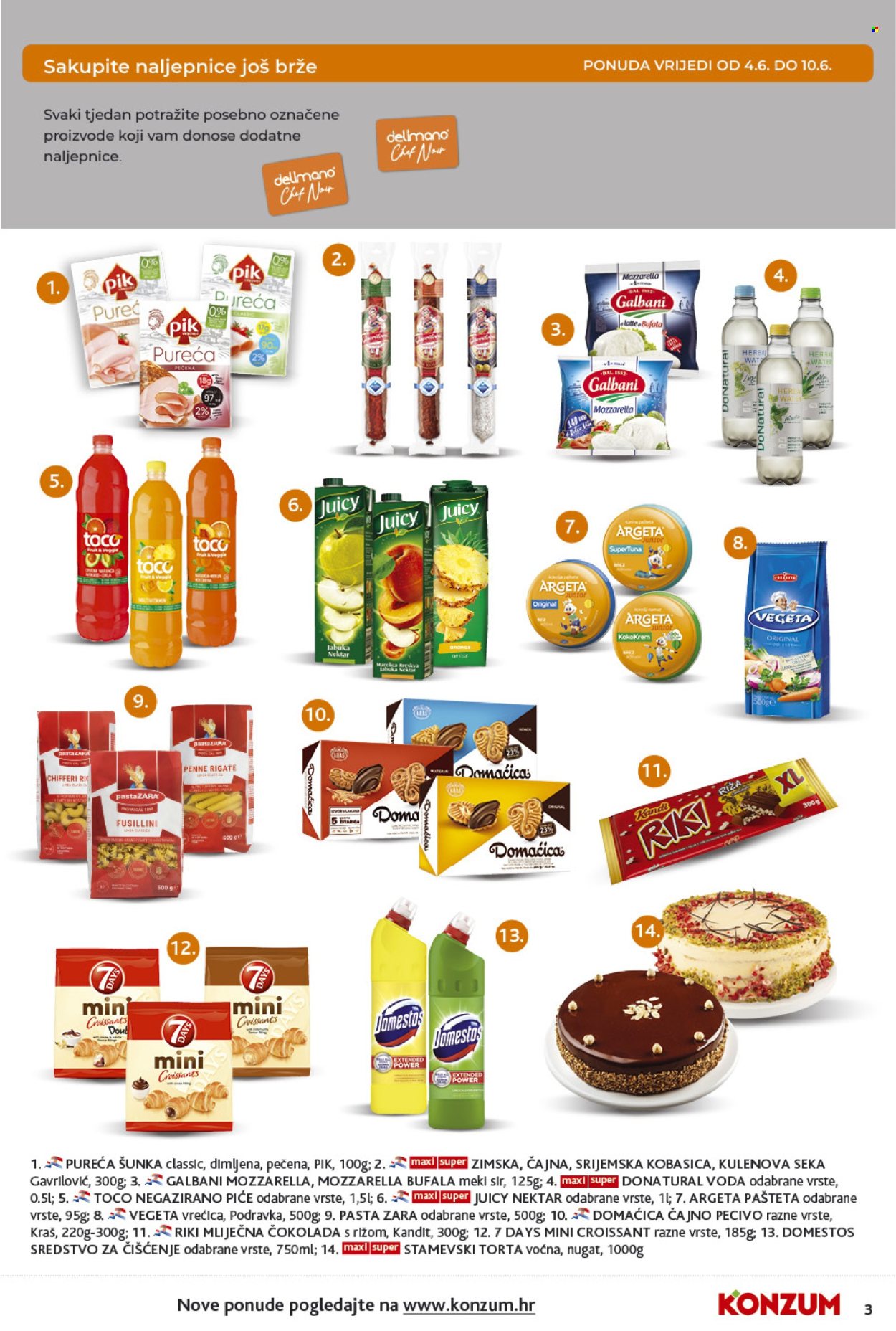 Konzum katalog - 04.06.2025. - 10.06.2025. Stranica 3