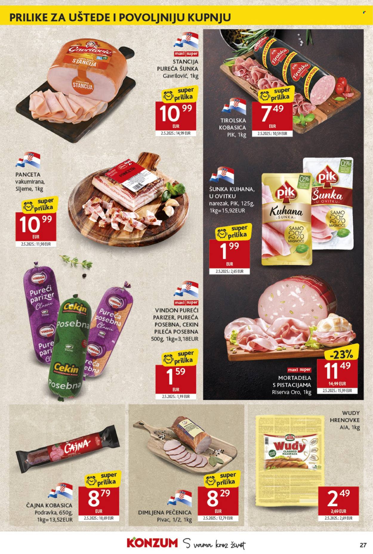 Konzum katalog - 04.06.2025. - 10.06.2025. Stranica 27