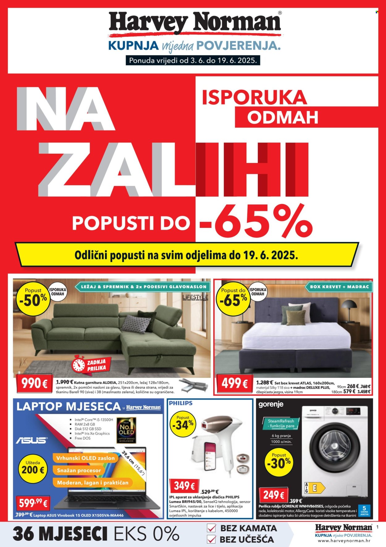 Harvey Norman katalog - 03.06.2025. - 19.06.2025. Stranica 1