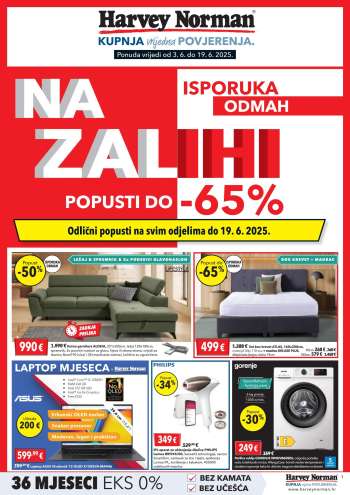 Harvey Norman katalog - 03.06.2025. - 19.06.2025.