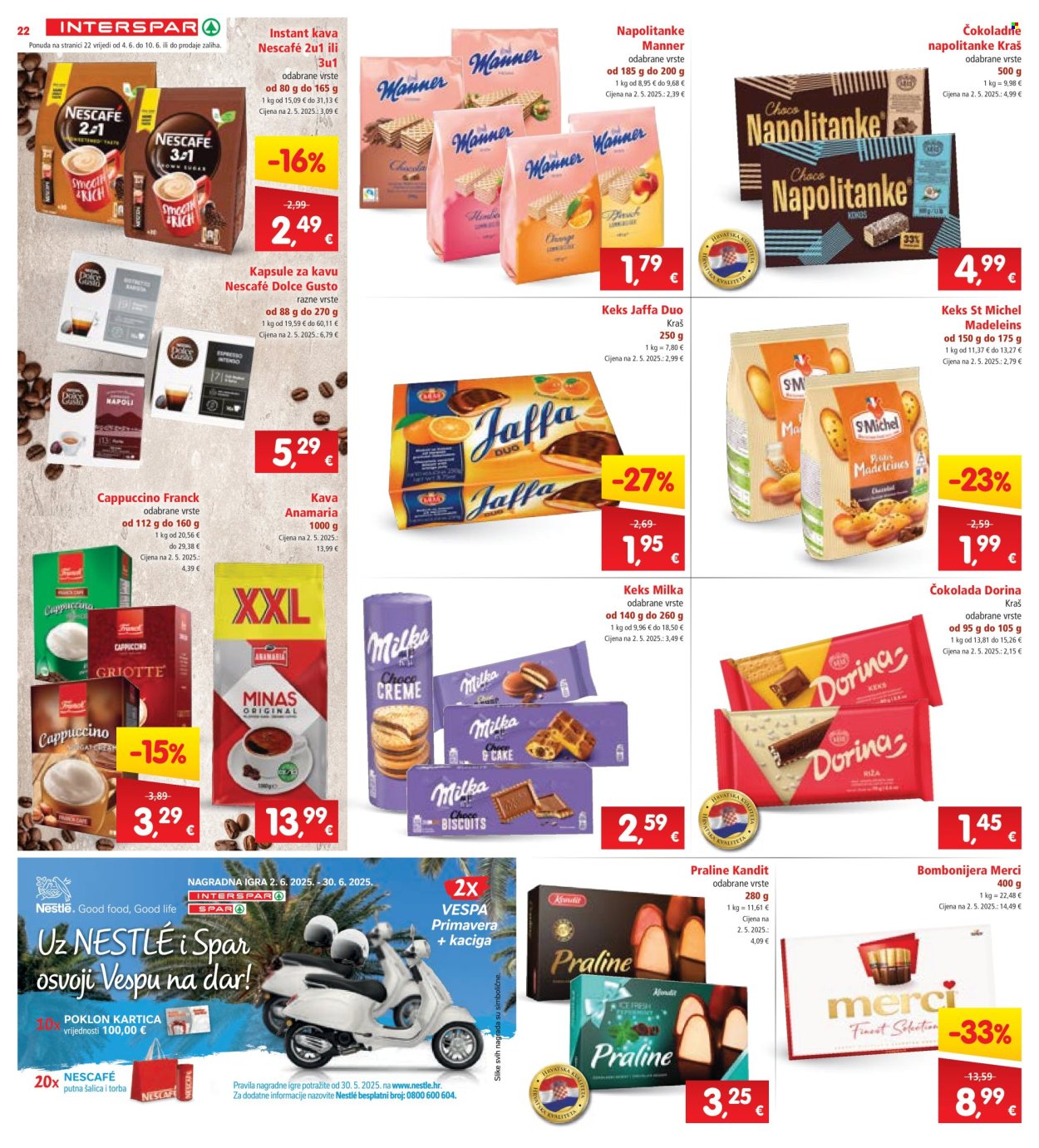 INTERSPAR katalog - 04.06.2025. - 10.06.2025. Stranica 22