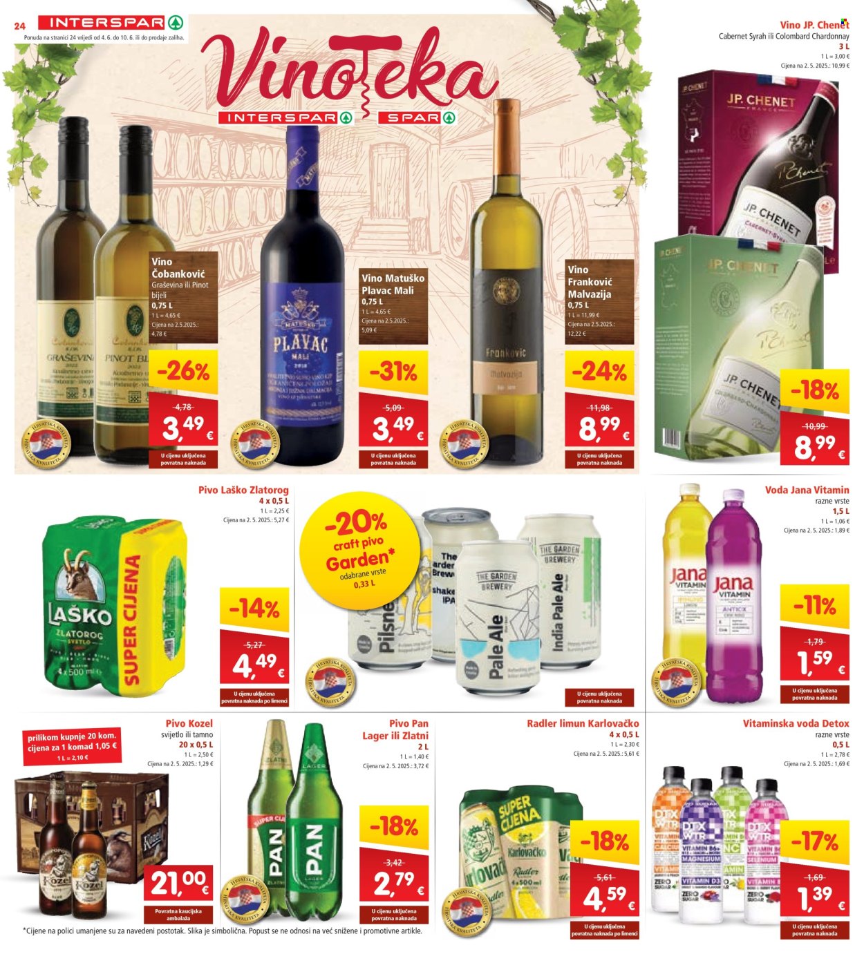 INTERSPAR katalog - 04.06.2025. - 10.06.2025. Stranica 24