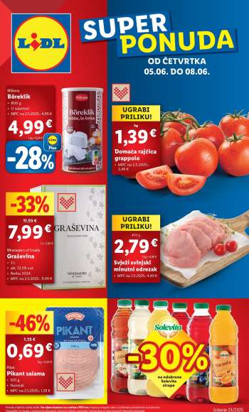 Lidl katalog - 05.06.2025. - 18.06.2025.