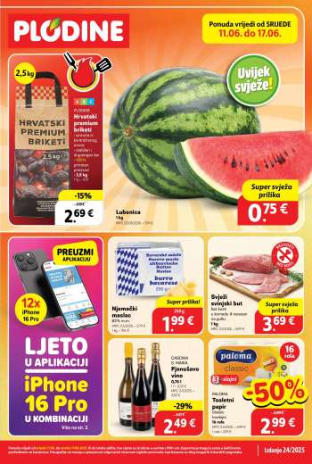 Plodine katalog - 11.06.2025. - 17.06.2025.