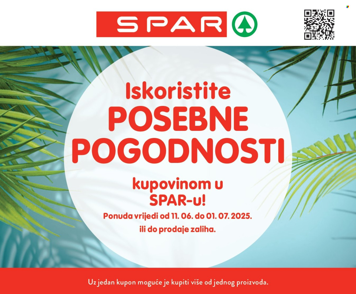 SPAR katalog - 11.06.2025. - 01.07.2025. Stranica 1