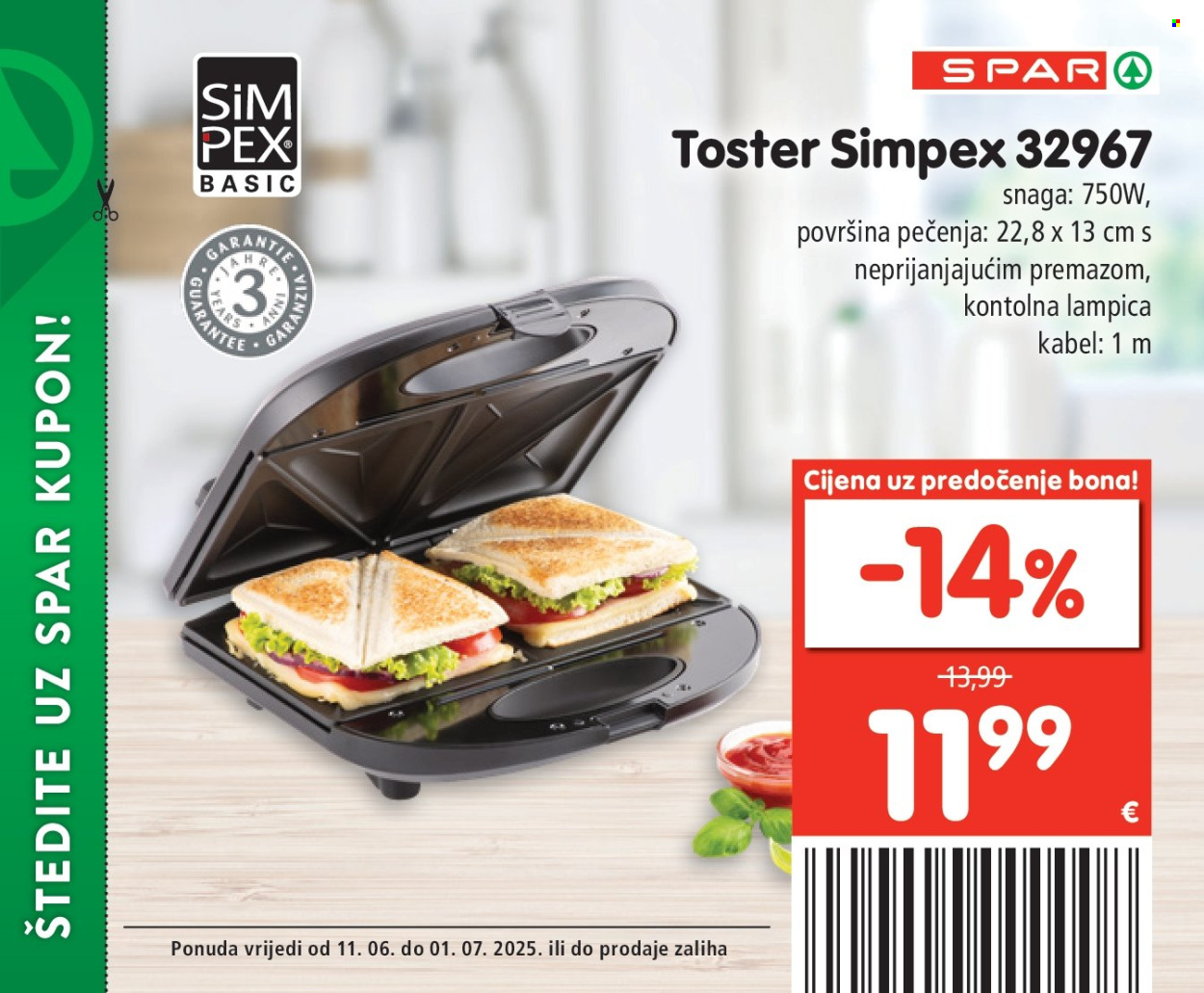 SPAR katalog - 11.06.2025. - 01.07.2025. Stranica 15