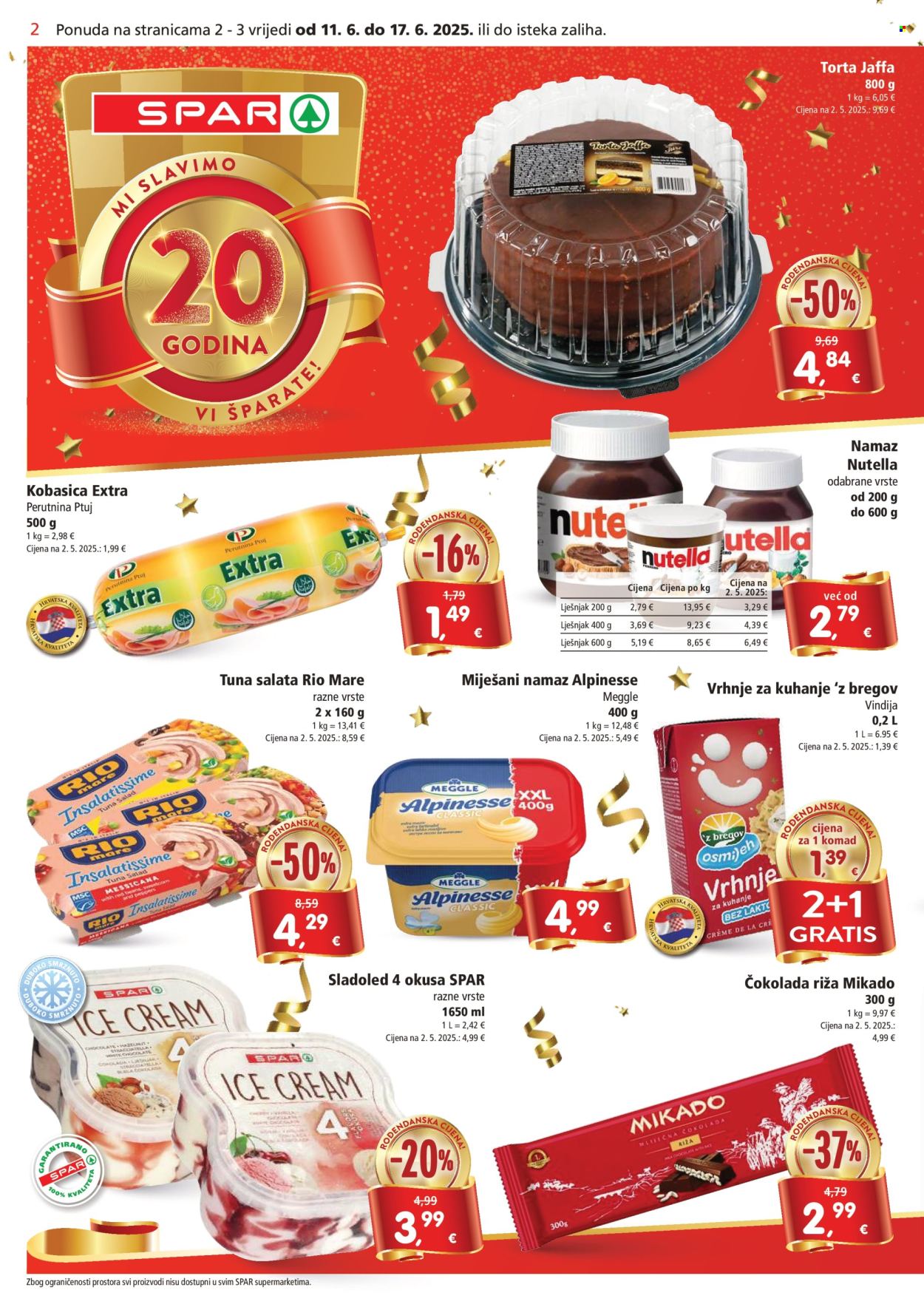 SPAR katalog - 11.06.2025. - 17.06.2025. Stranica 2