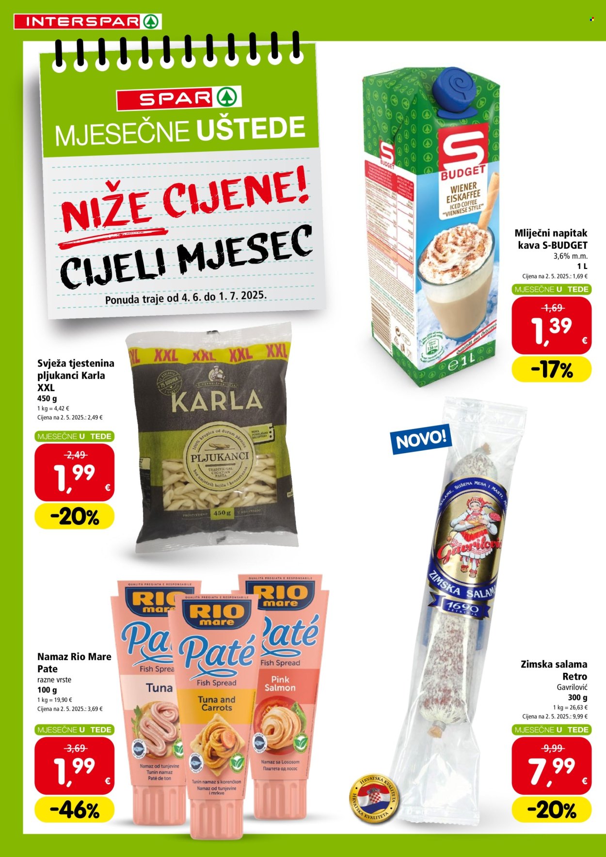 INTERSPAR katalog - 04.06.2025. - 01.07.2025. Stranica 2
