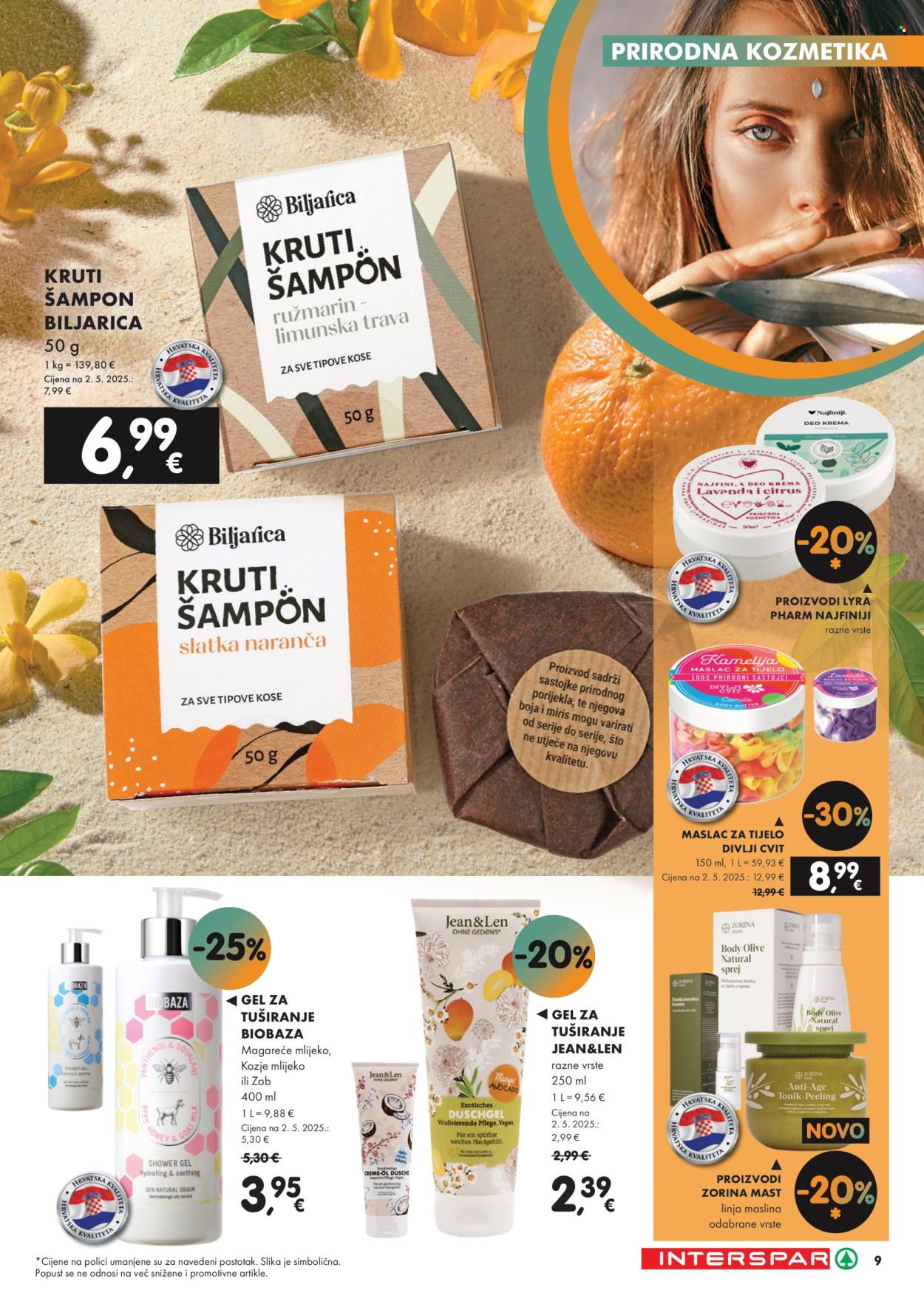 INTERSPAR katalog - 05.06.2025. - 18.06.2025. Stranica 9