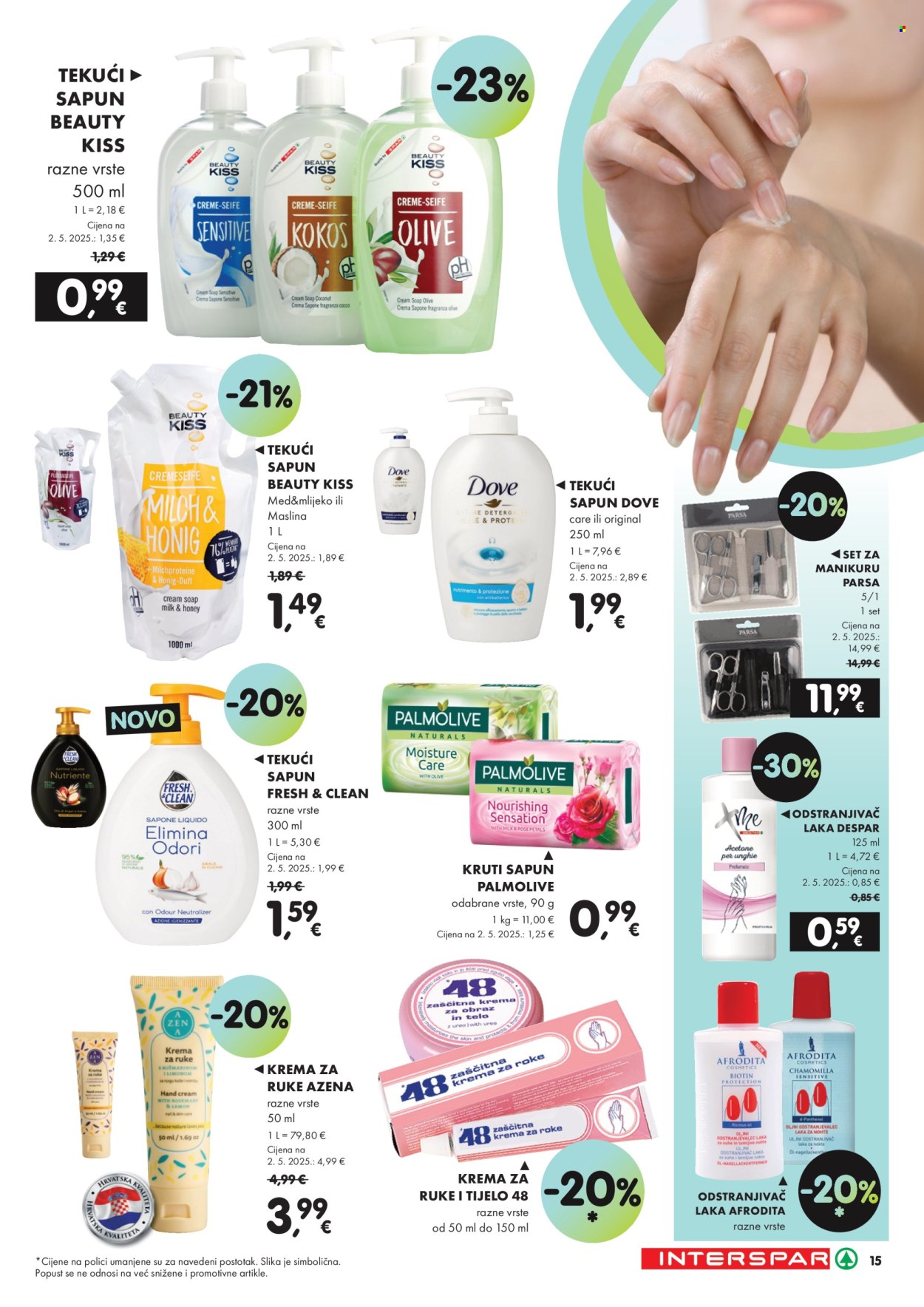 INTERSPAR katalog - 05.06.2025. - 18.06.2025. Stranica 15
