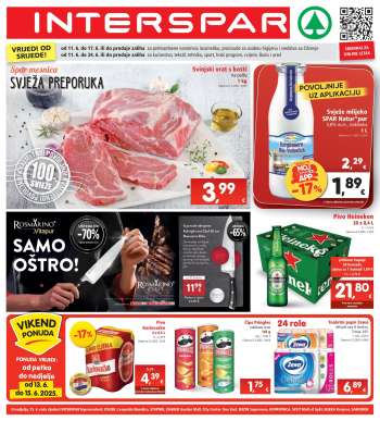 INTERSPAR katalog - 11.06.2025. - 17.06.2025.