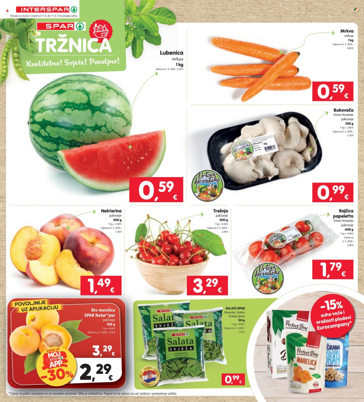 INTERSPAR katalog - 11.06.2025. - 17.06.2025. Stranica 4