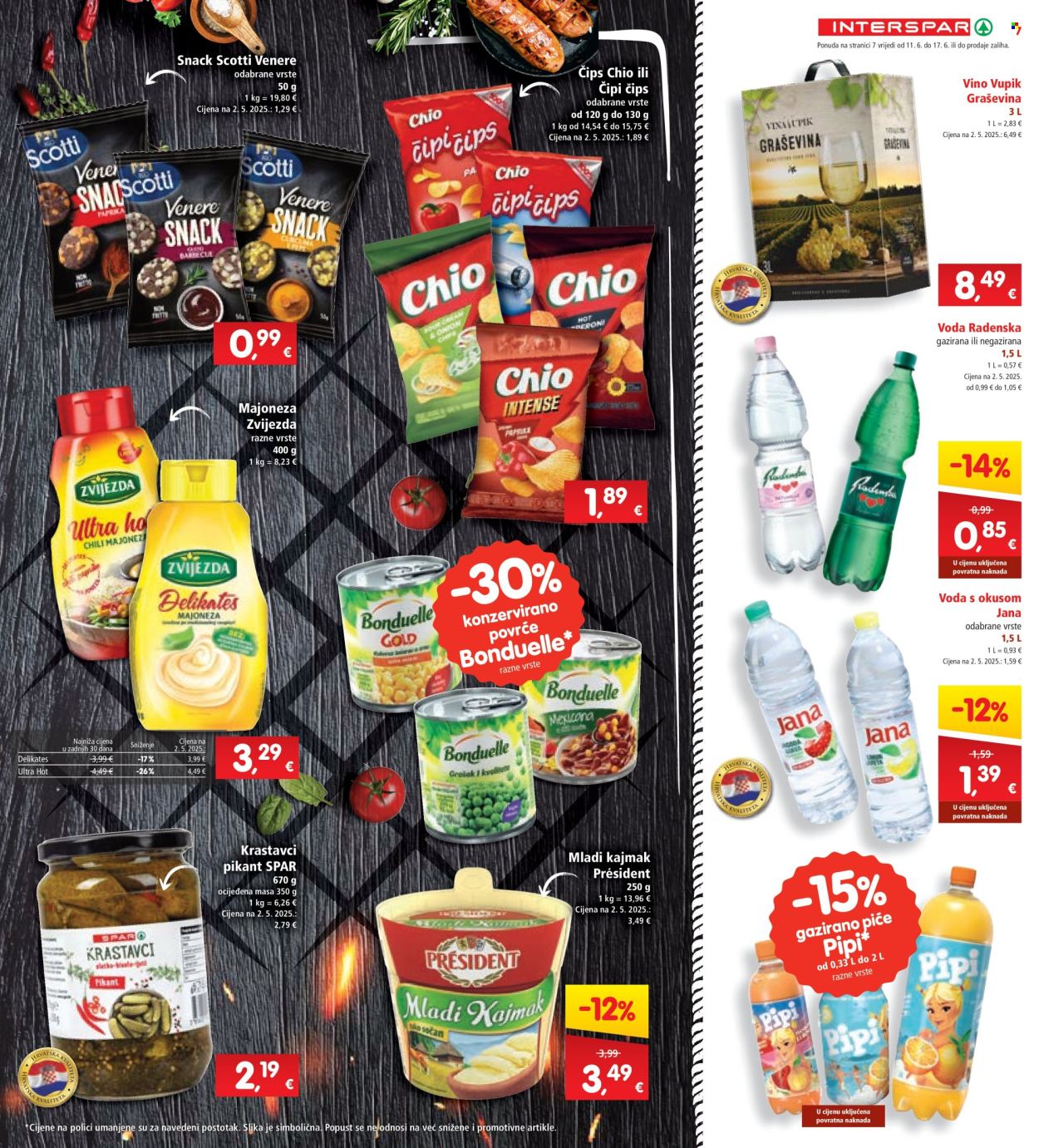 INTERSPAR katalog - 11.06.2025. - 17.06.2025. Stranica 7