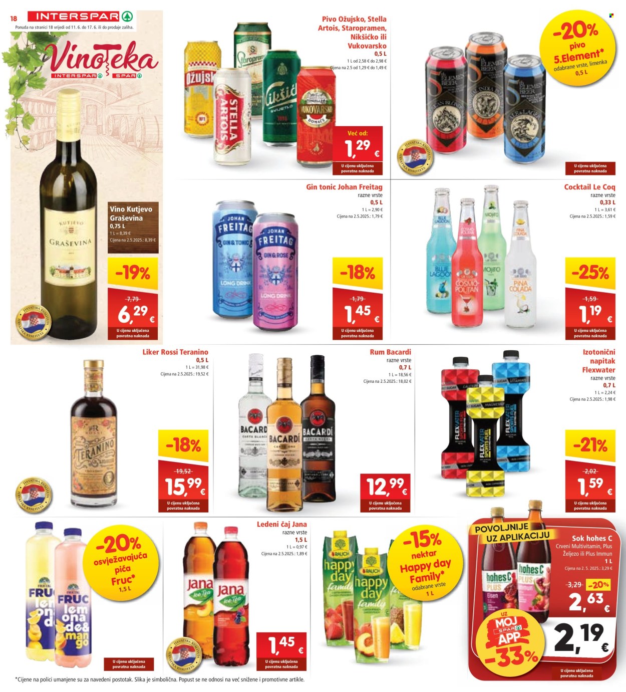 INTERSPAR katalog - 11.06.2025. - 17.06.2025. Stranica 18