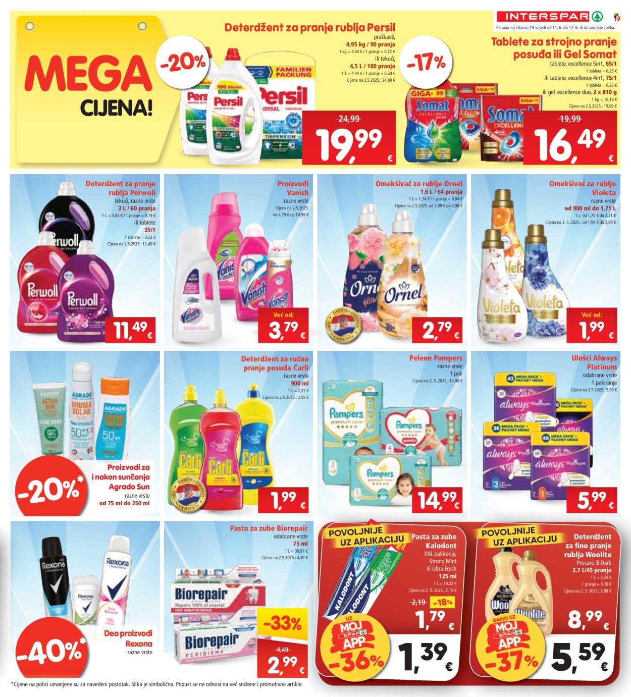 INTERSPAR katalog - 11.06.2025. - 17.06.2025. Stranica 19