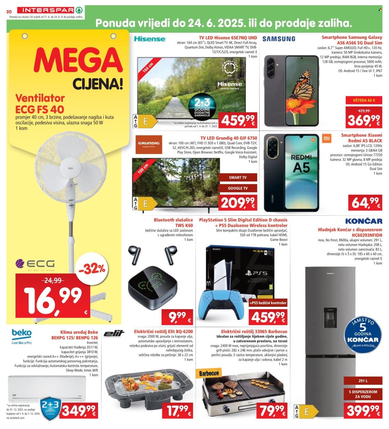 INTERSPAR katalog - 11.06.2025. - 17.06.2025. Stranica 20