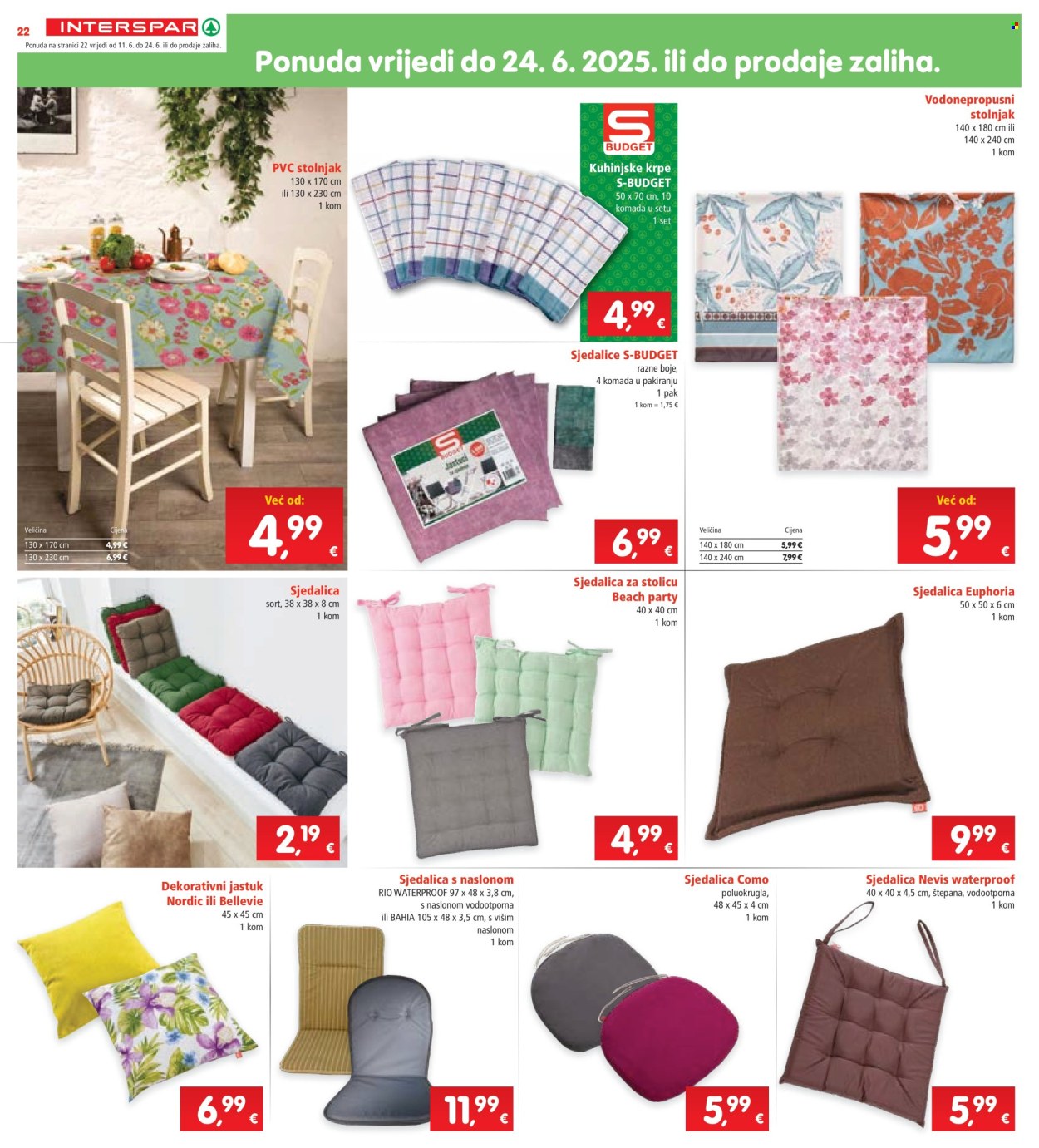 INTERSPAR katalog - 11.06.2025. - 17.06.2025. Stranica 22