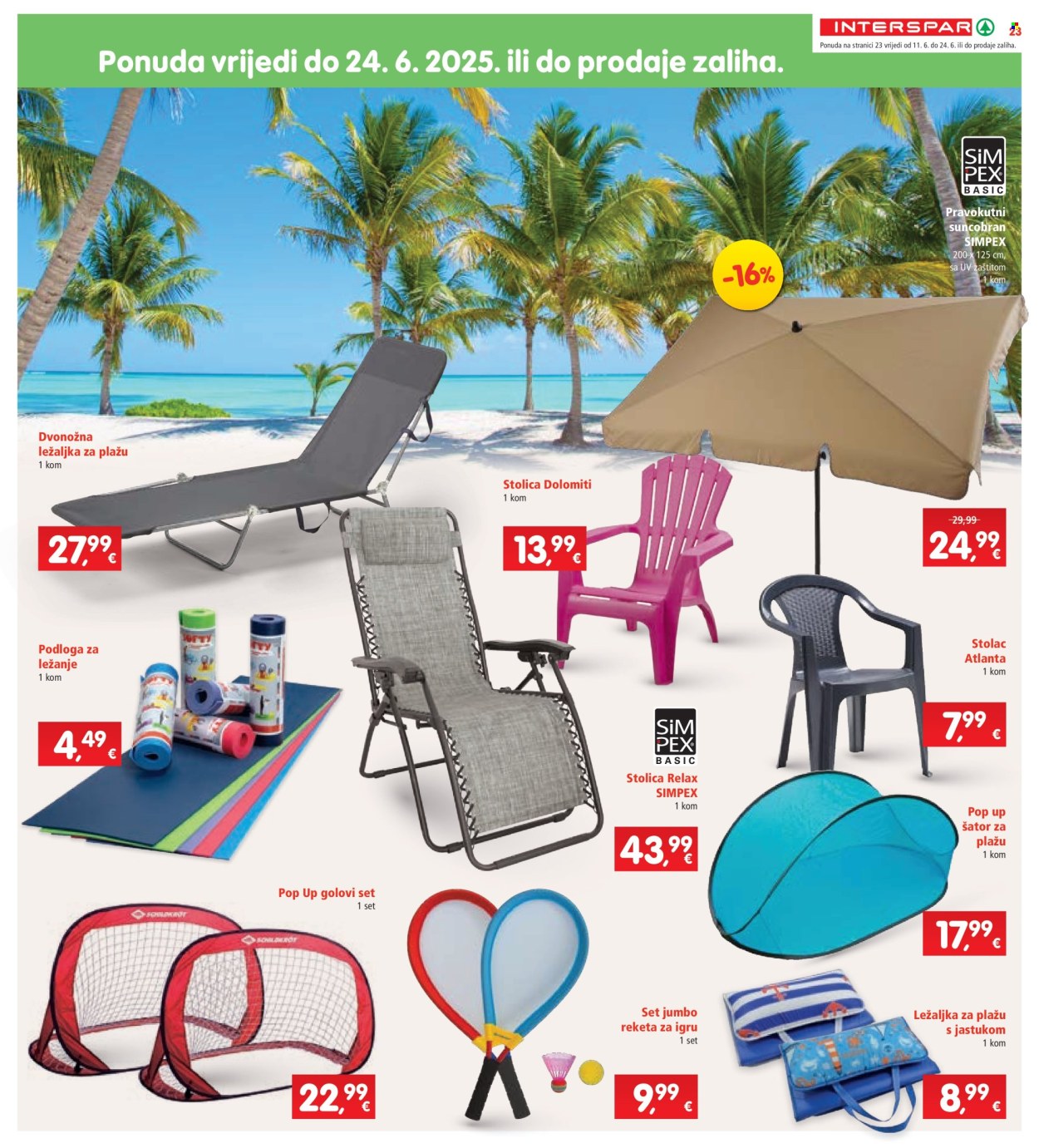 INTERSPAR katalog - 11.06.2025. - 17.06.2025. Stranica 23