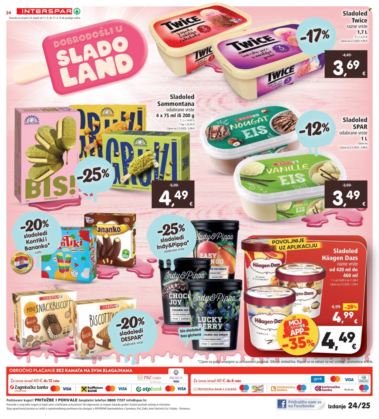 INTERSPAR katalog - 11.06.2025. - 17.06.2025. Stranica 24