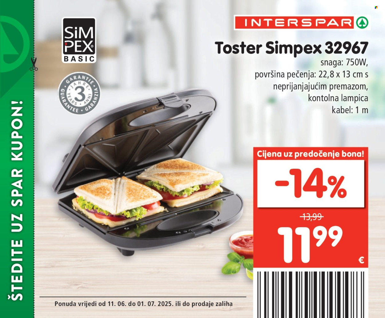 INTERSPAR katalog - 11.06.2025. - 01.07.2025. Stranica 23