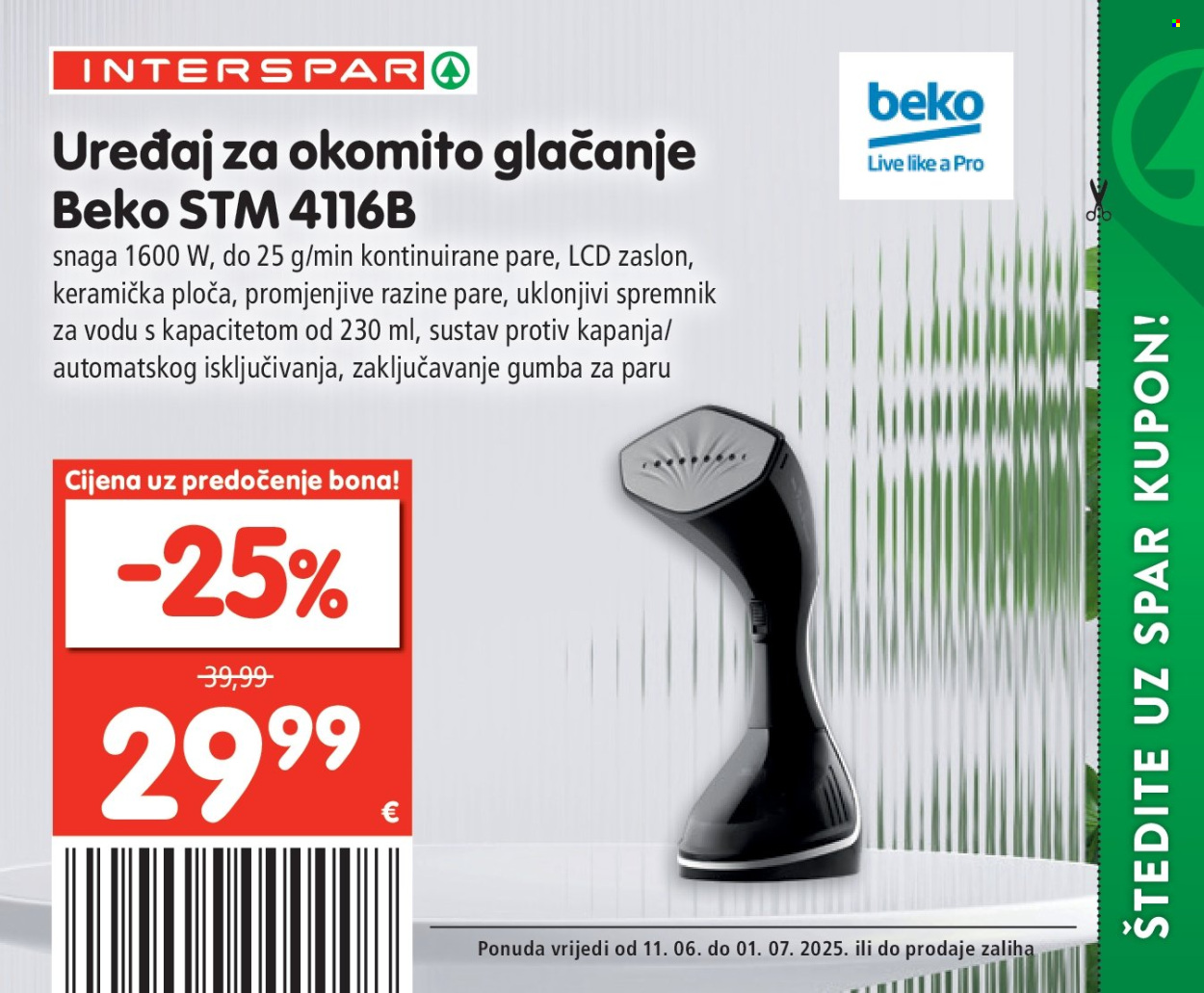 INTERSPAR katalog - 11.06.2025. - 01.07.2025. Stranica 30