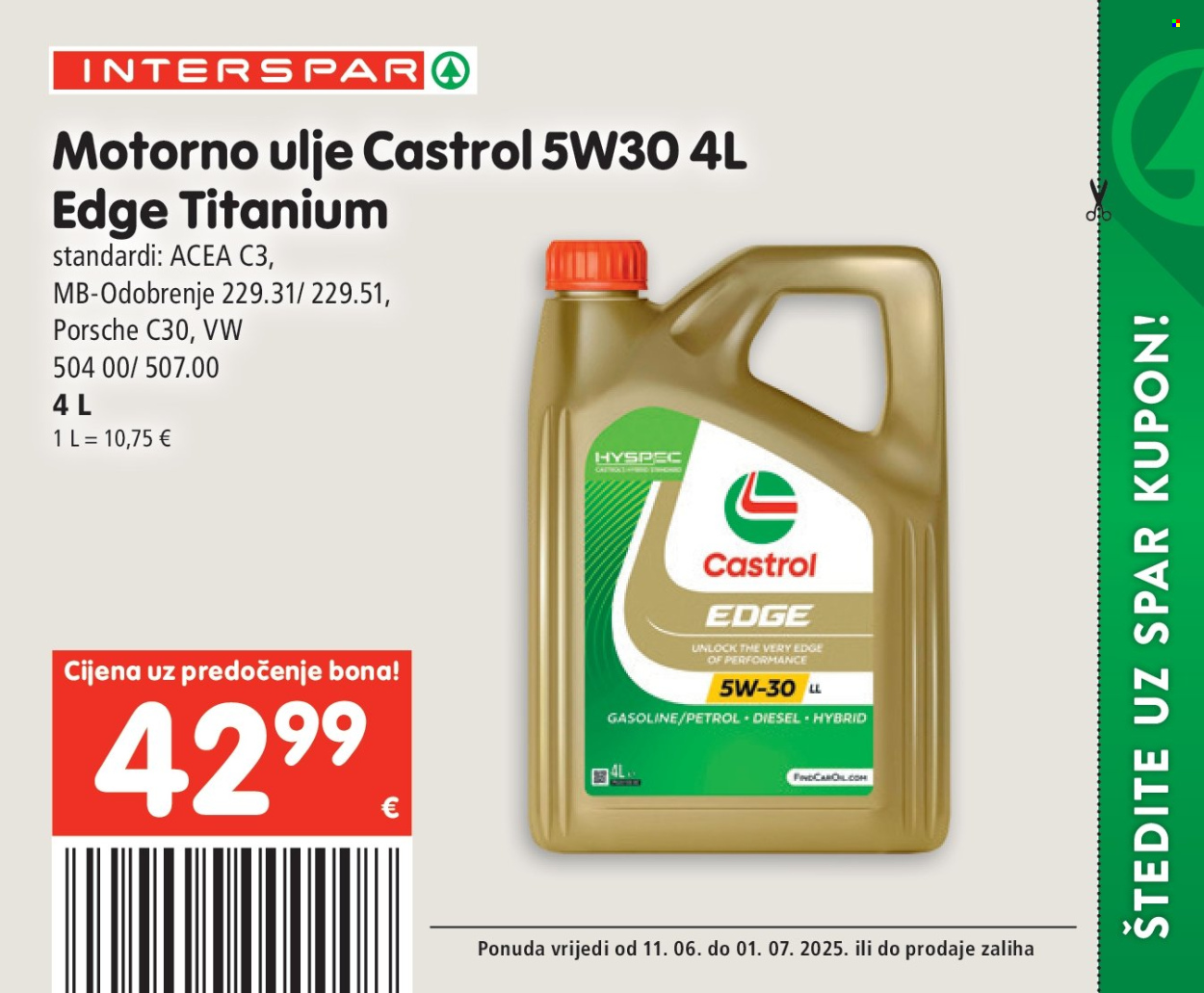 INTERSPAR katalog - 11.06.2025. - 01.07.2025. Stranica 38