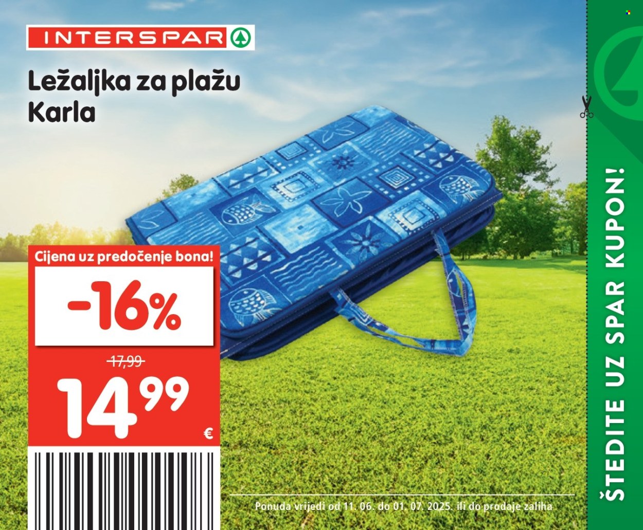 INTERSPAR katalog - 11.06.2025. - 01.07.2025. Stranica 70