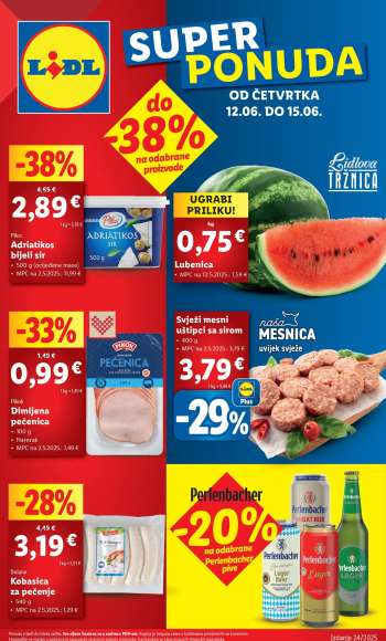 Lidl katalog - 12.06.2025. - 15.06.2025.