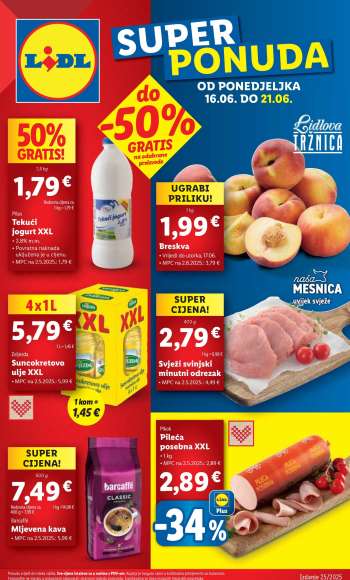 Lidl katalog - 16.06.2025. - 21.06.2025.