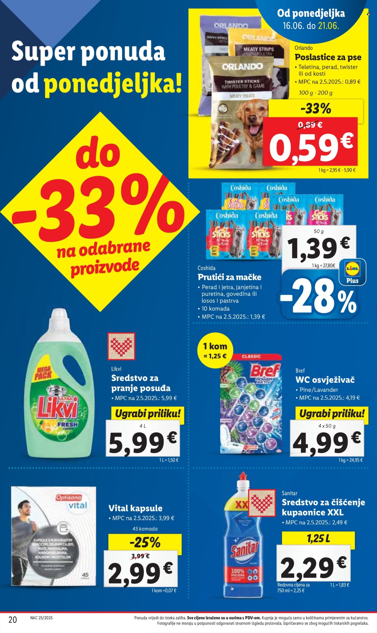 Lidl katalog - 16.06.2025. - 21.06.2025. Stranica 20