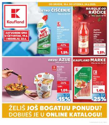 Kaufland katalog - 18.06.2025. - 24.06.2025.
