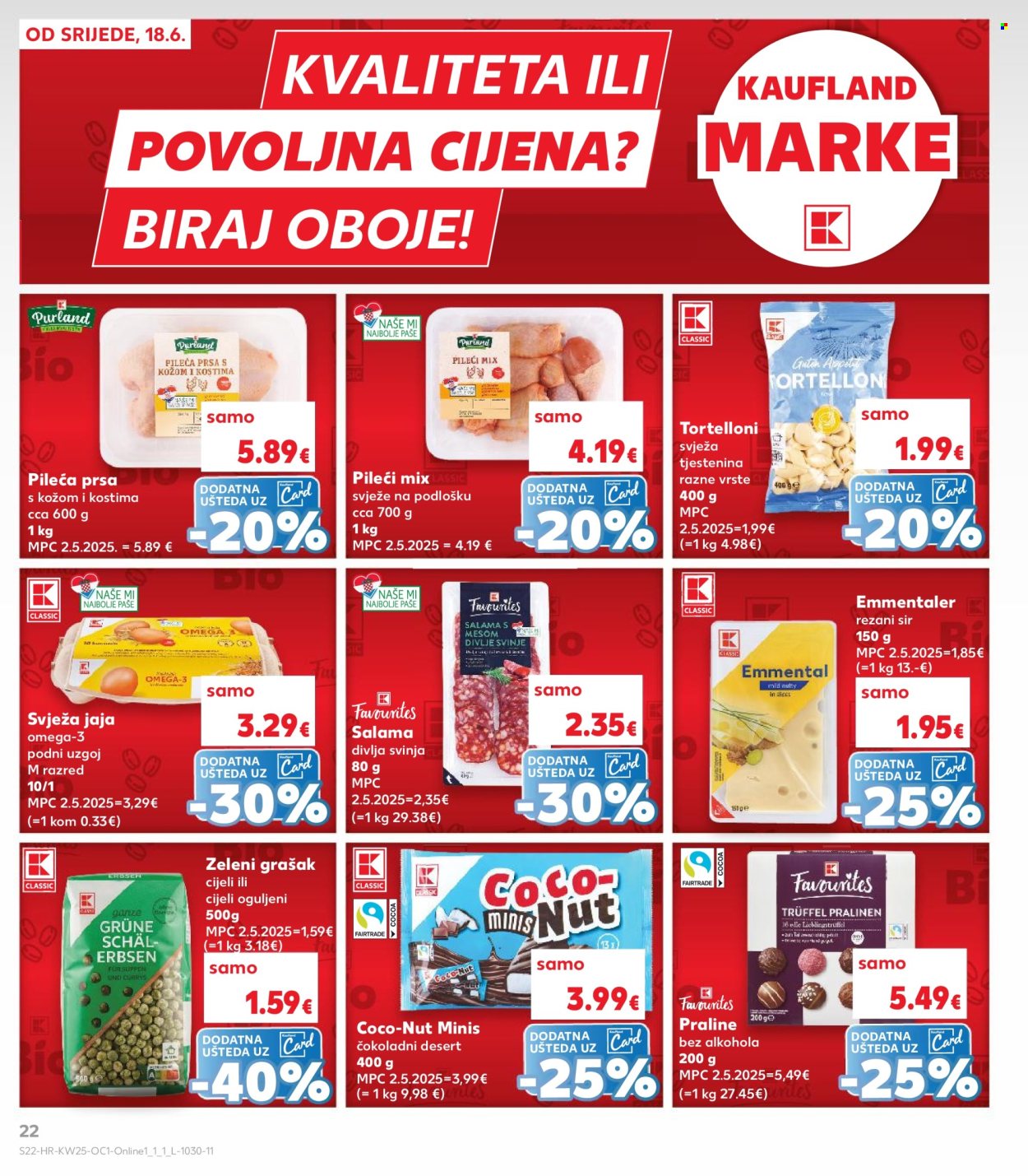 Kaufland katalog - 18.06.2025. - 24.06.2025. Stranica 22