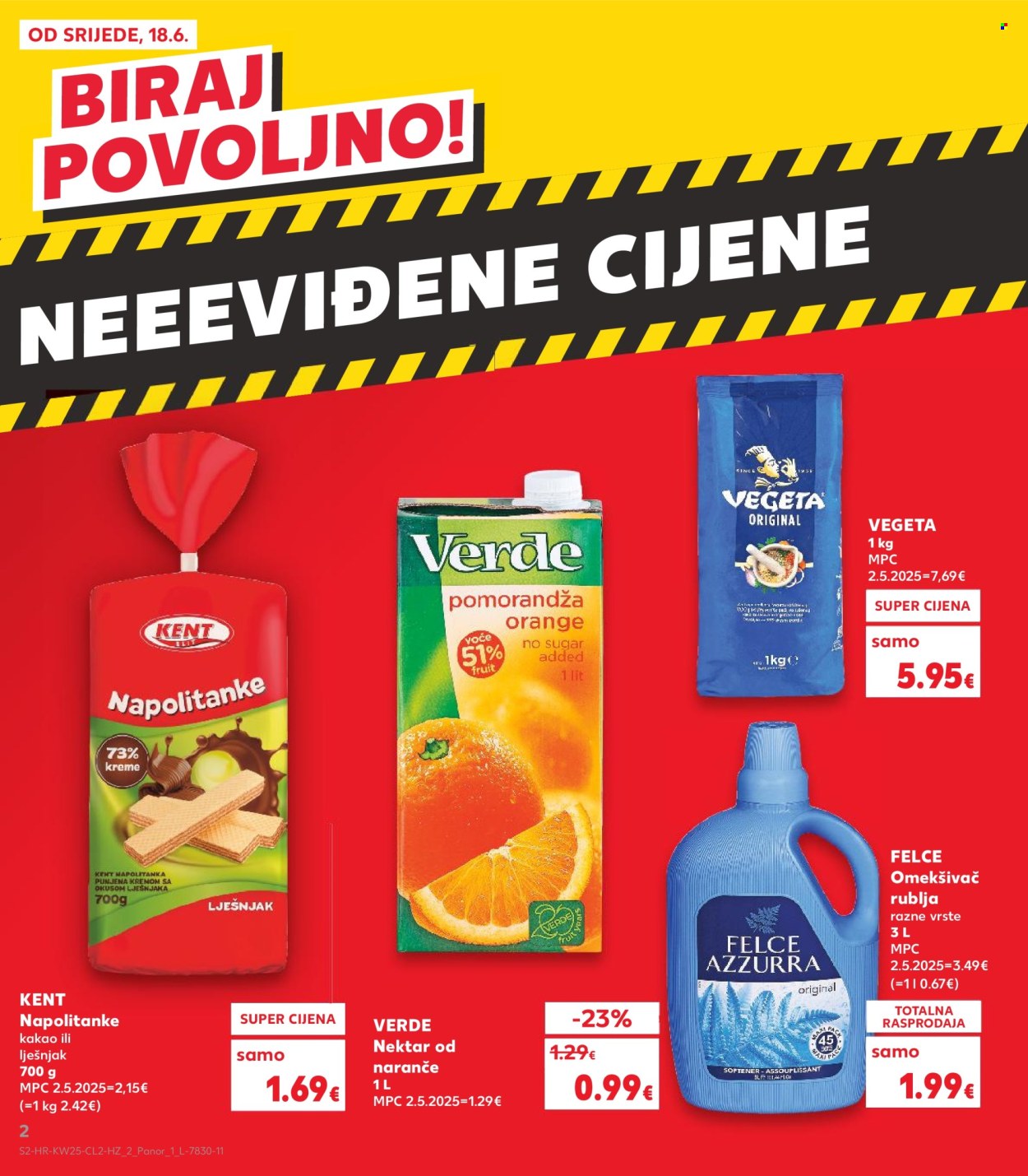 Kaufland katalog - 18.06.2025. - 24.06.2025. Stranica 2