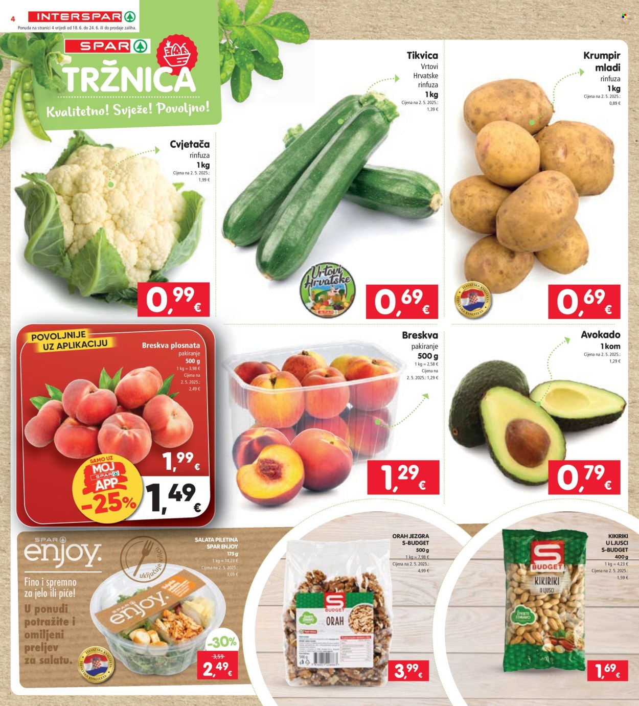 INTERSPAR katalog - 18.06.2025. - 24.06.2025. Stranica 4